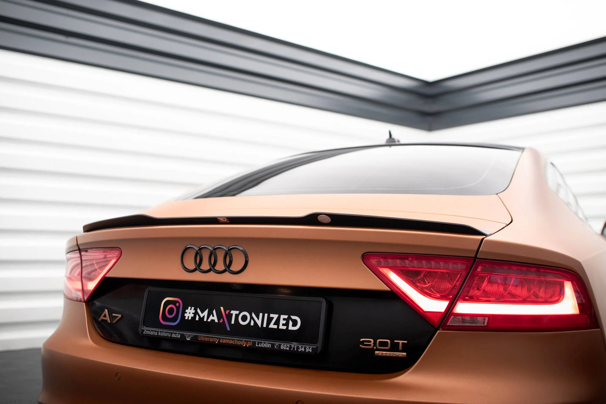 Spoiler Cap Audi A7 C7 - Image 3