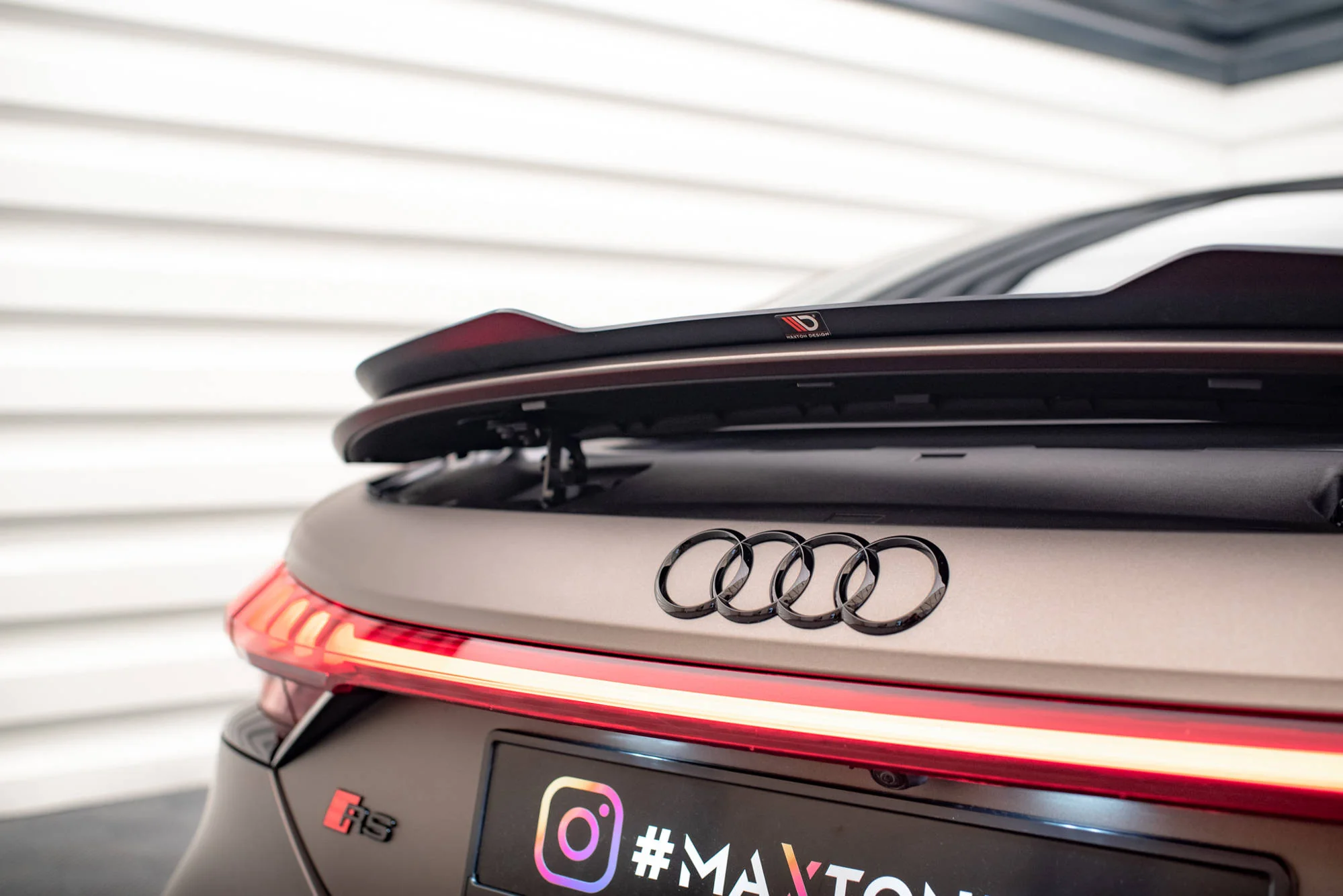 SPOILER CAP AUDI E-TRON GT / RS GT RS MK1 - Image 4
