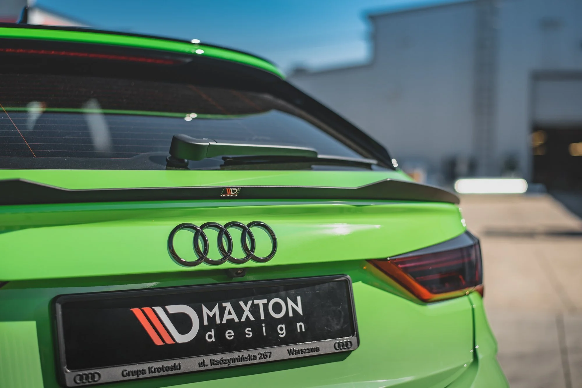 SPOILER CAP AUDI RSQ3 SPORTBACK F3 - Image 4