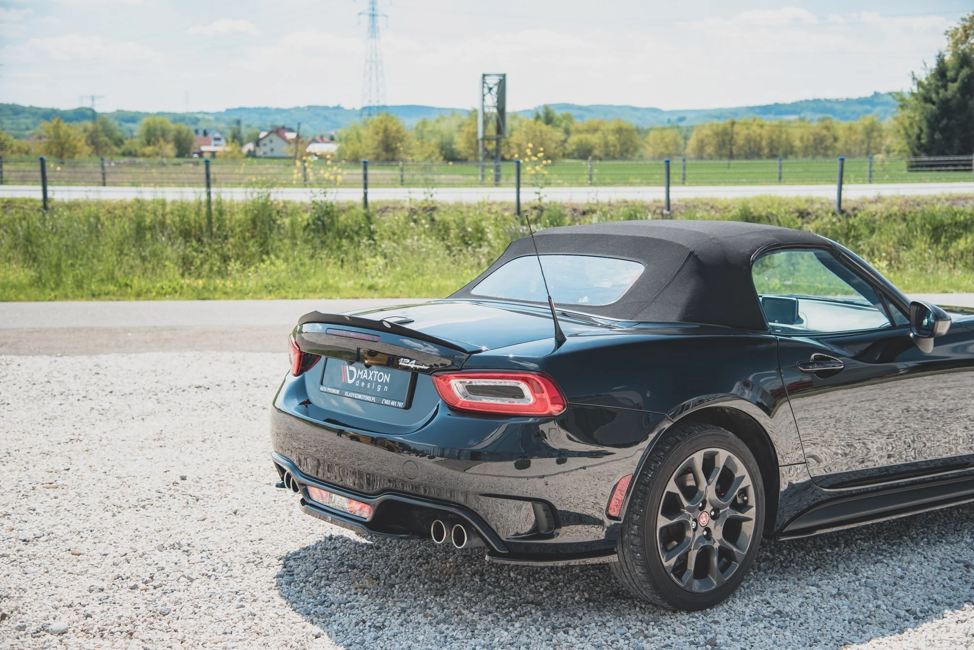 SPOILER CAP FIAT 124 SPIDER ABARTH - Image 3
