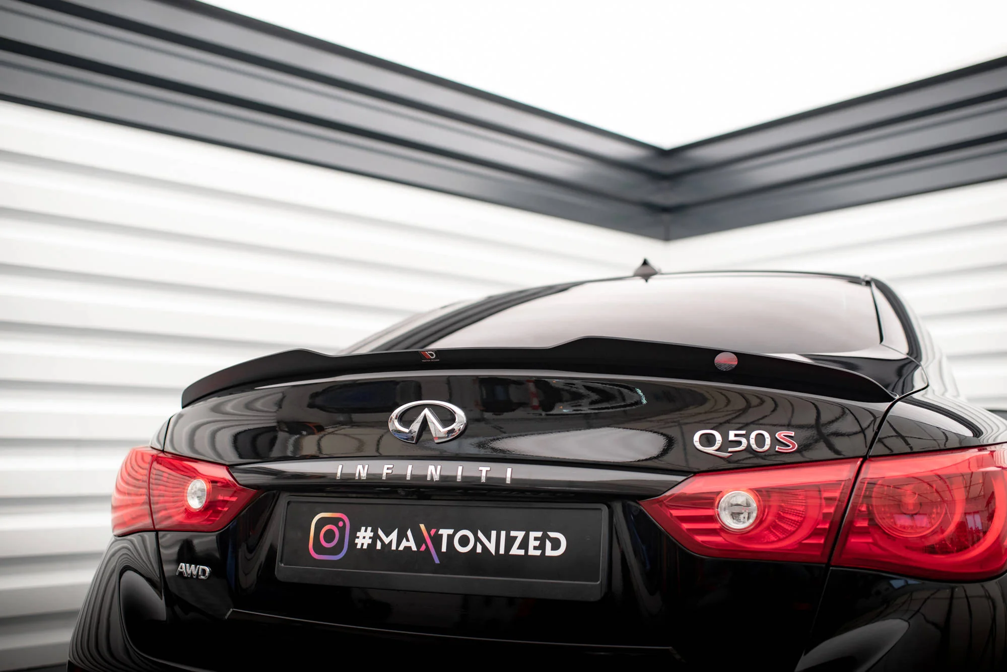 SPOILER CAP INFINITI Q50 S MK1 - Image 3