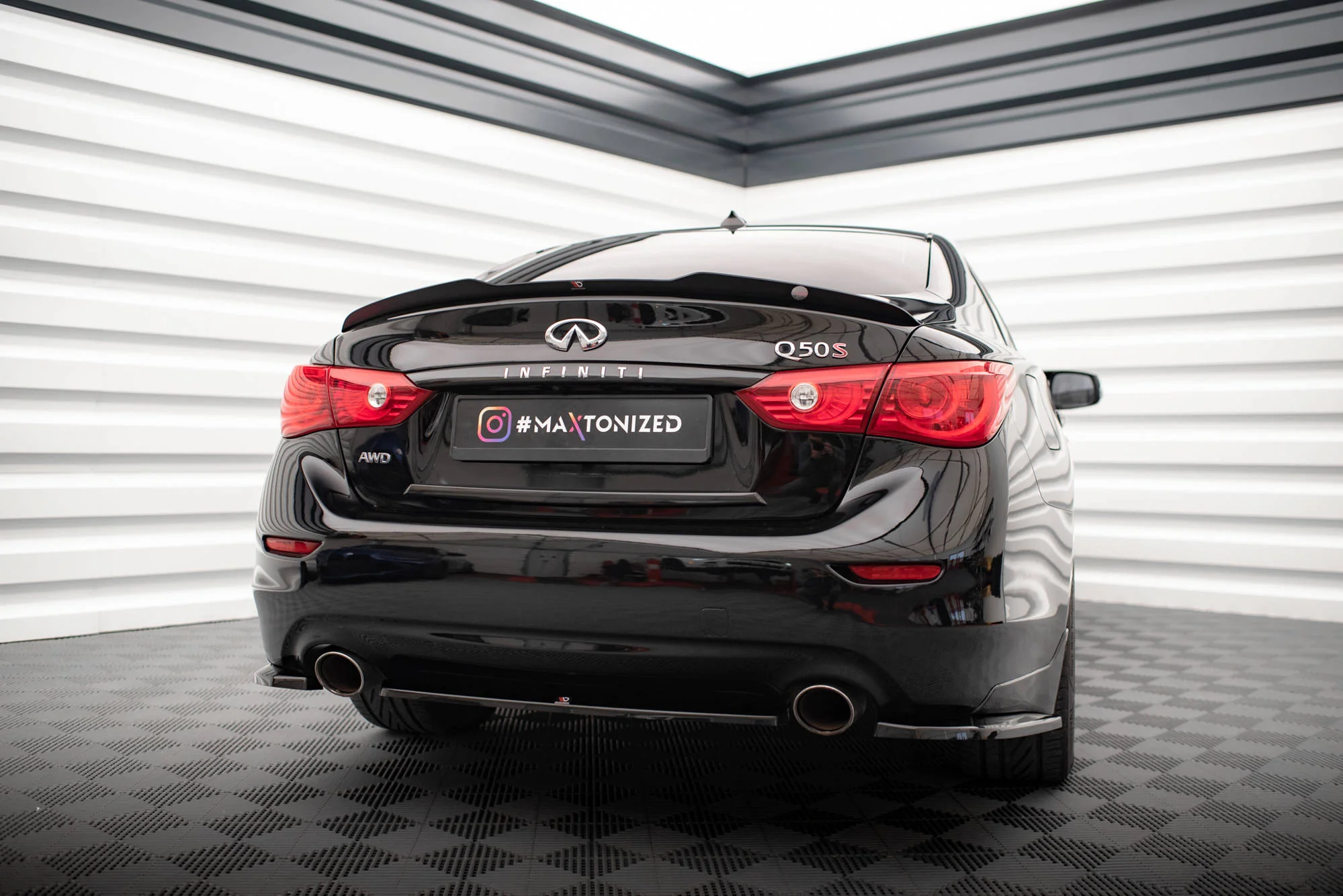 SPOILER CAP INFINITI Q50 S MK1 - Image 4
