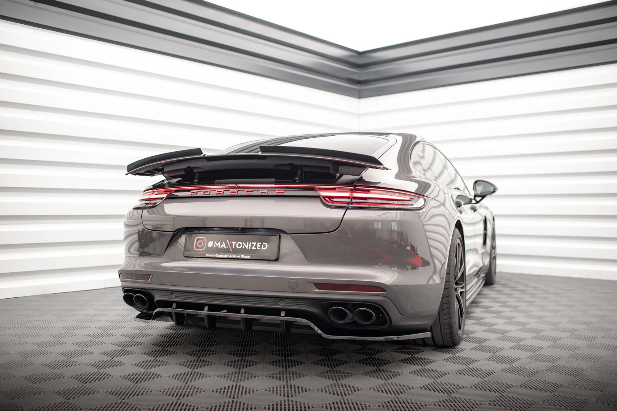 SPOILER CAP PORSCHE PANAMERA TURBO / GTS 971 - Image 5