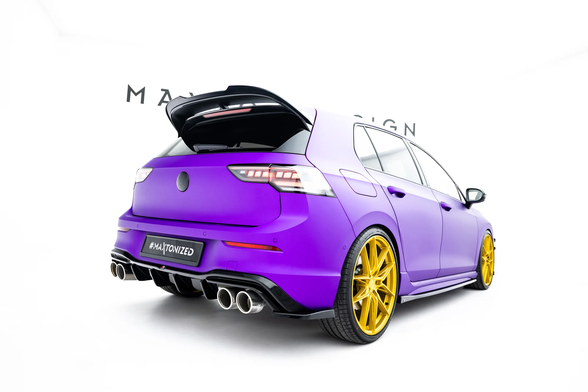 SPOILER CAP V.2 VOLKSWAGEN GOLF 8 R-Performance / GTI CLUBSPORT - Image 3