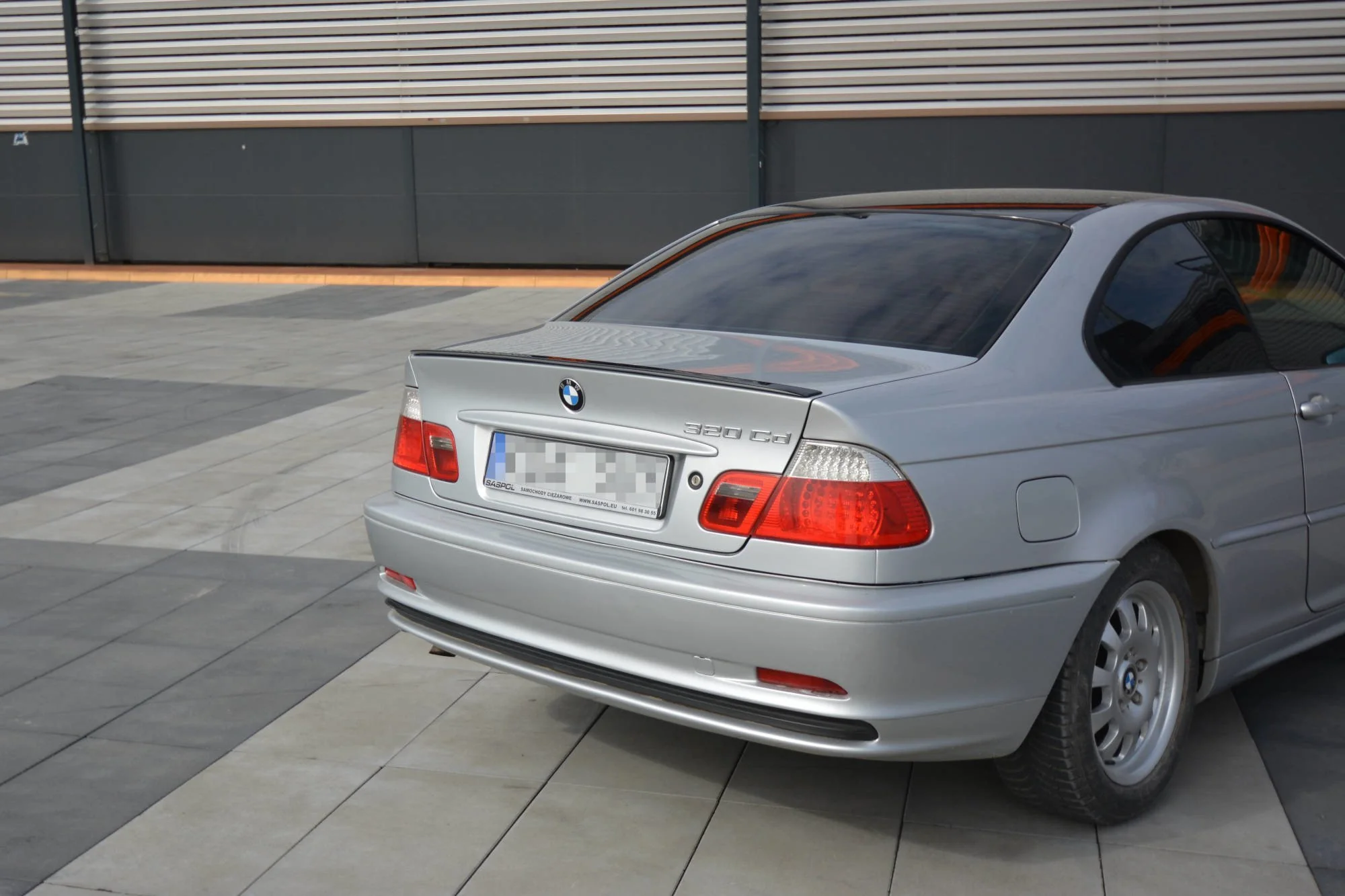 SPOILER EXTENSION BMW 3 E46 COUPE PREFACE - Image 5