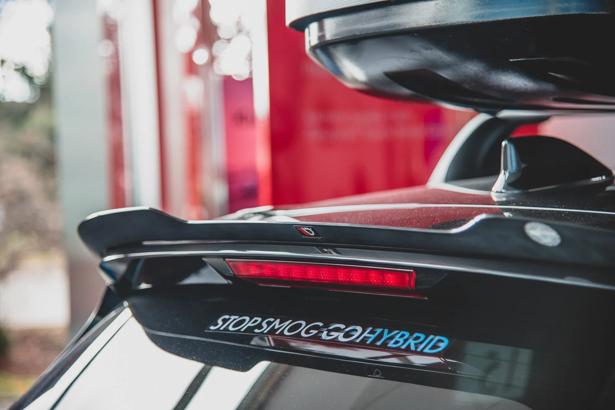 SPOILER EXTENSION CAP TOYOTA COROLLA HATCHBACK MK12 - Image 3