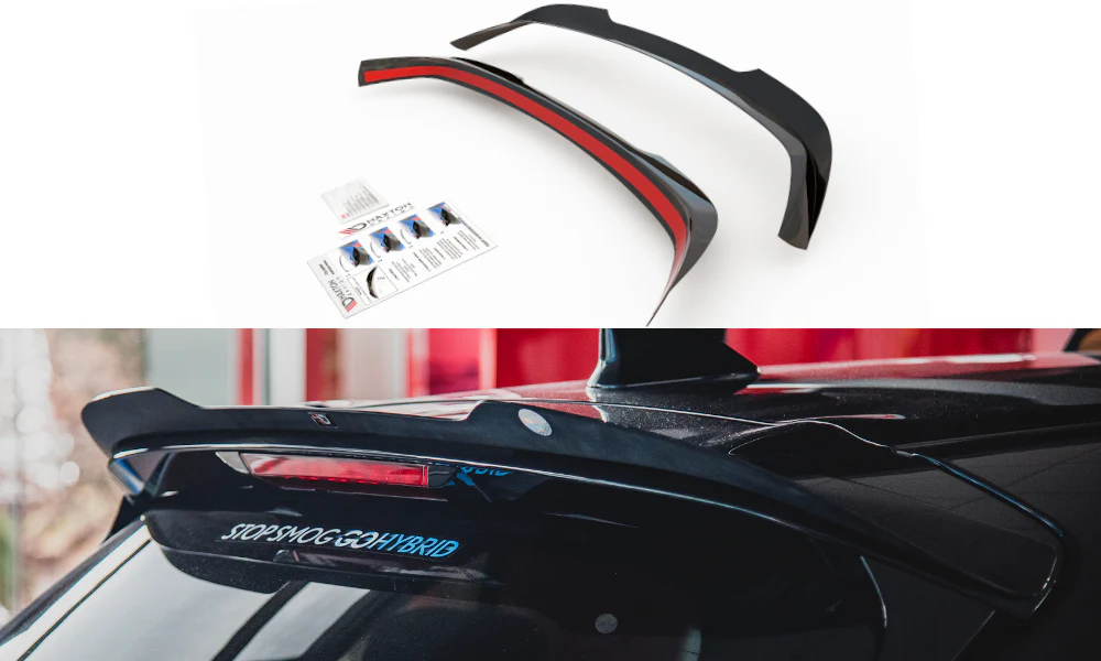 SPOILER EXTENSION CAP TOYOTA COROLLA HATCHBACK MK12 - Image 4