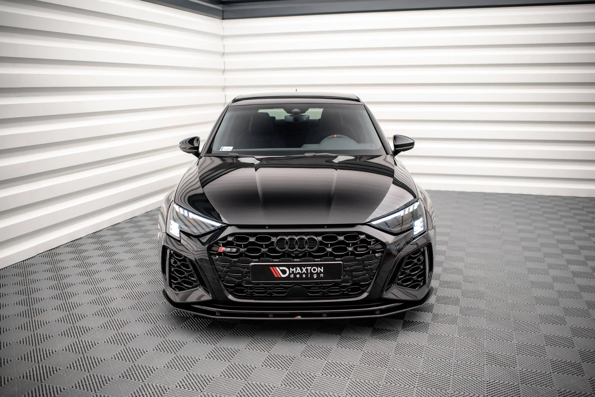 STREET PRO FRONT SPLITTER AUDI RS3 SPORTBACK / SEDAN 8Y - Image 3
