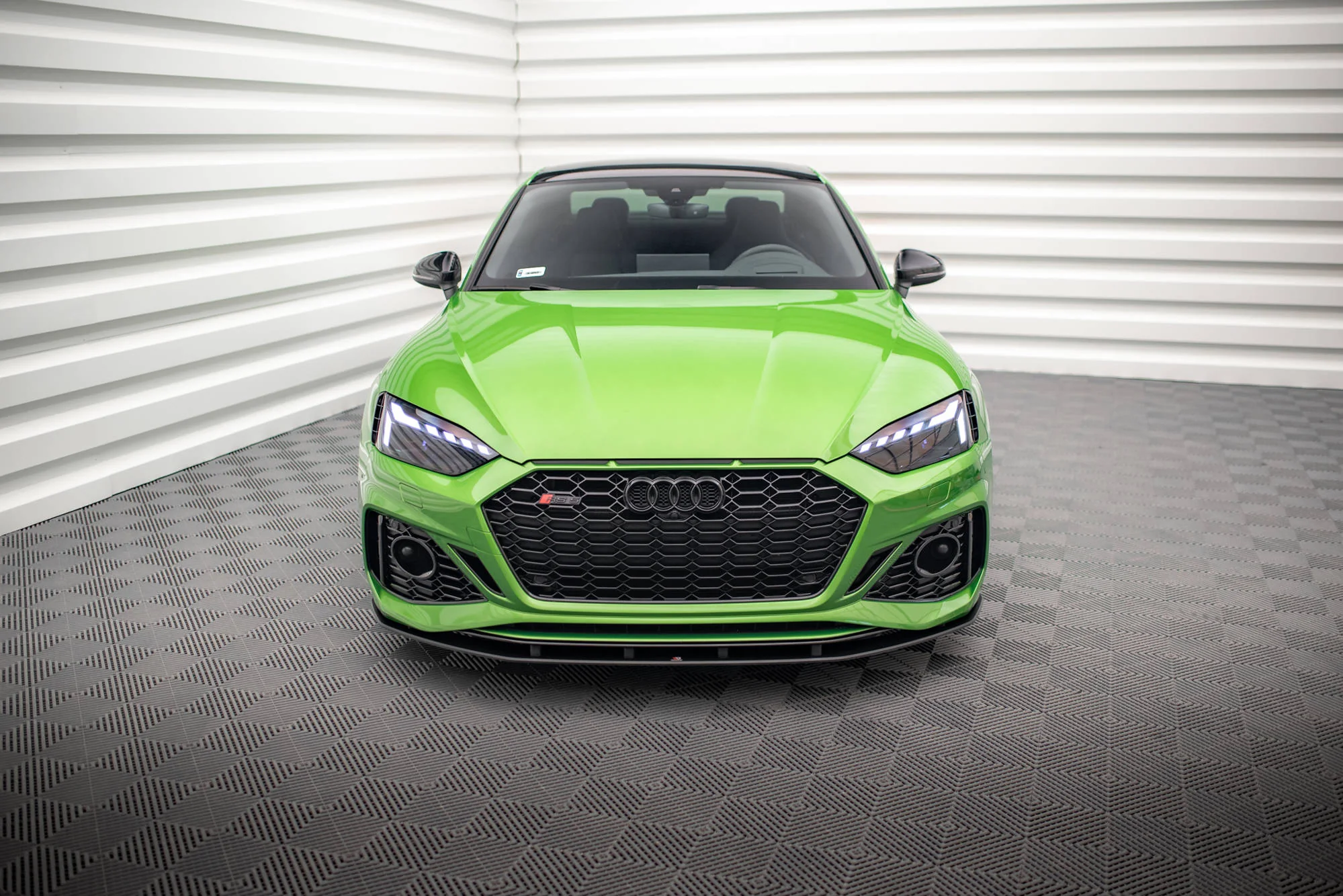 STREET PRO FRONT SPLITTER AUDI RS5 F5 FACELIFT - Image 3