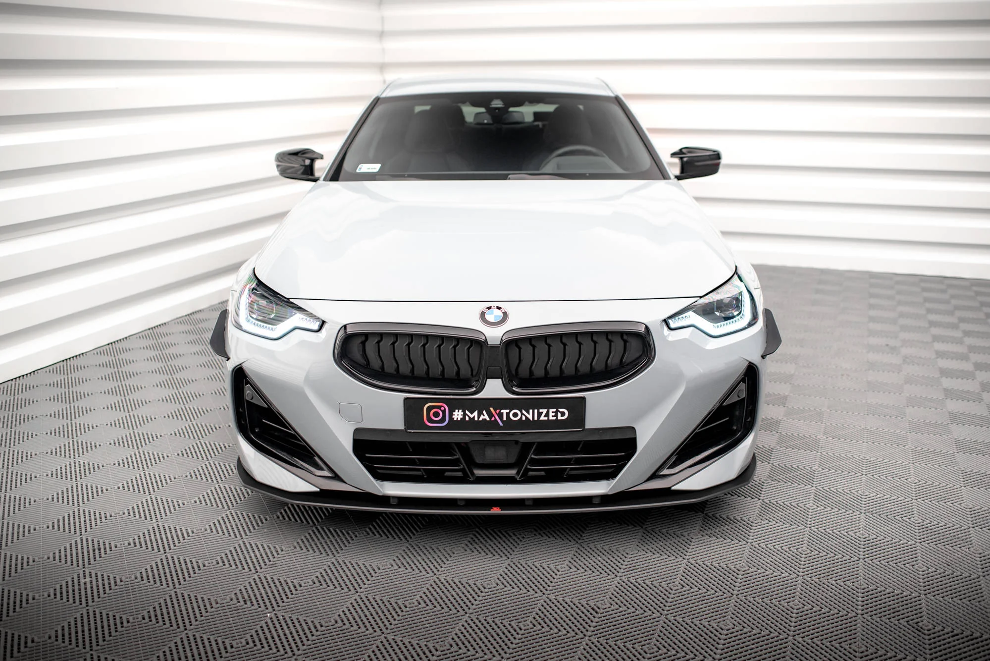 STREET PRO FRONT SPLITTER BMW 2 COUPE M-PACK / M240I G42 - Image 4