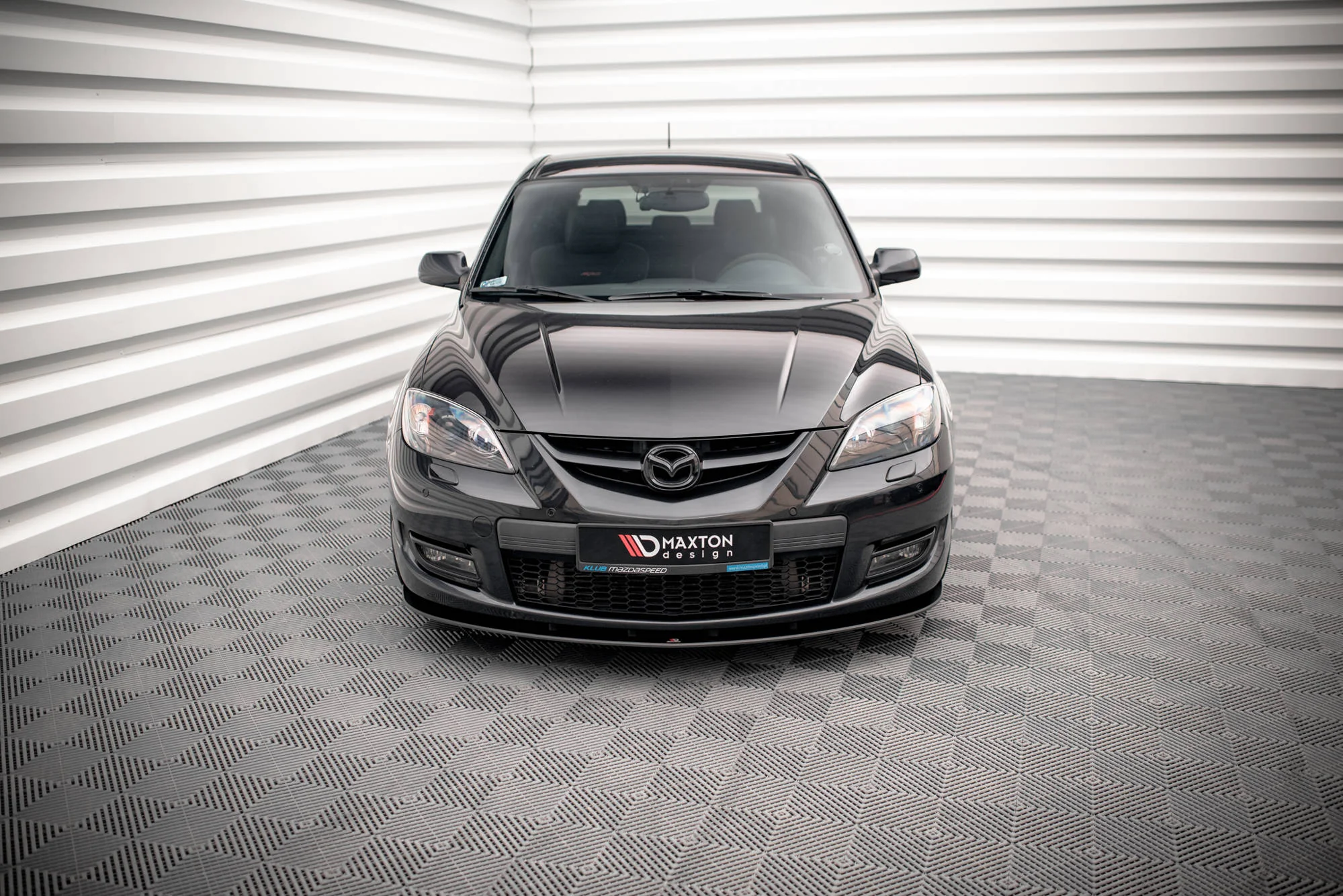 STREET PRO FRONT SPLITTER MAZDA 3 MPS MK1 - Image 4