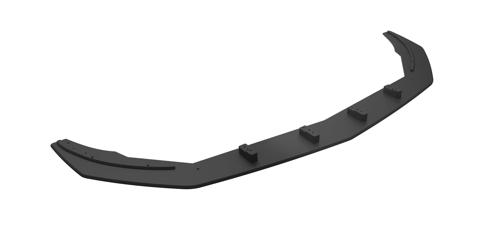 Street Pro Front Splitter Mercedes A35 AMG / AMG-Line Aero Pack W177 - Image 5