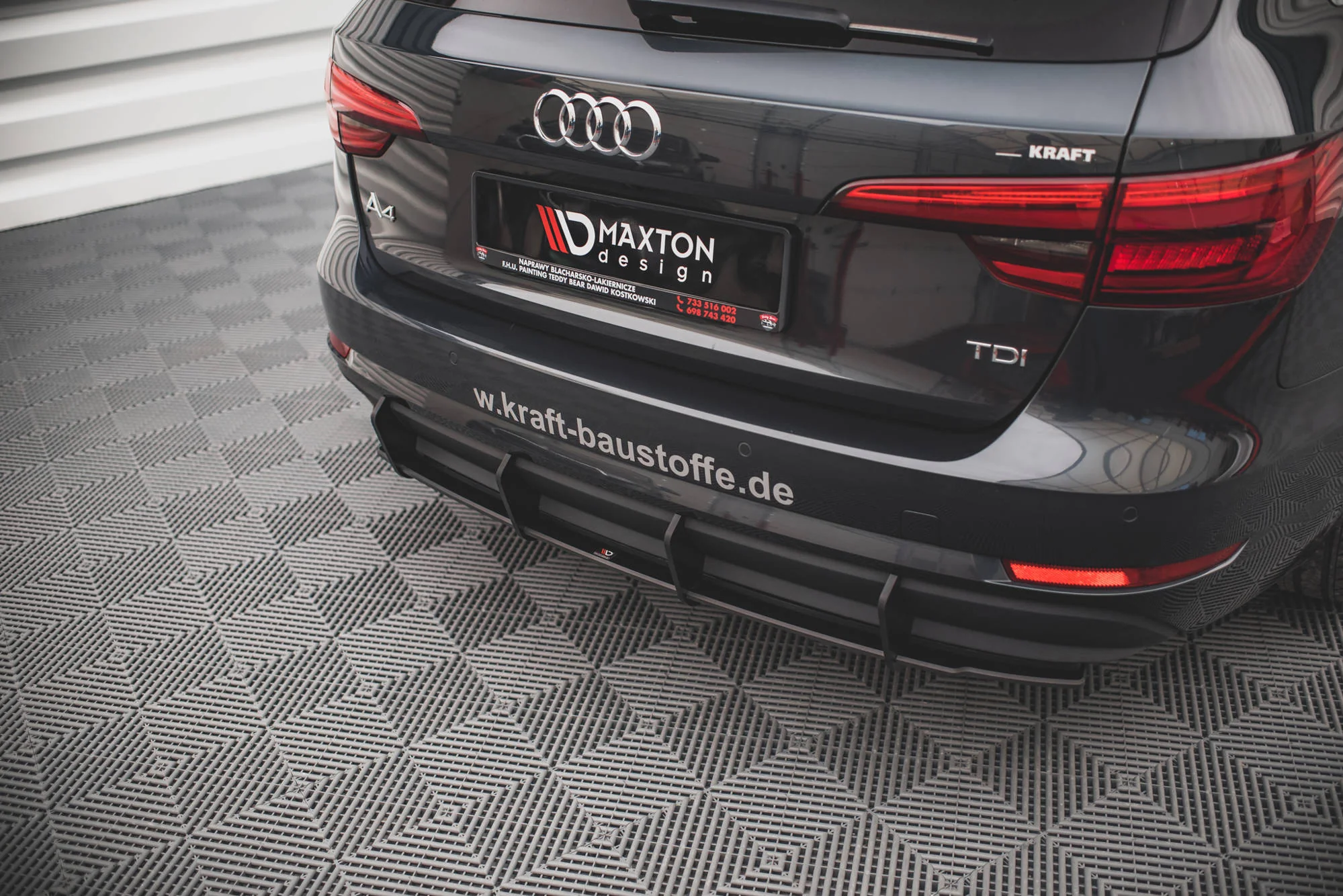 STREET PRO REAR DIFFUSER AUDI A4 B9 - Image 3