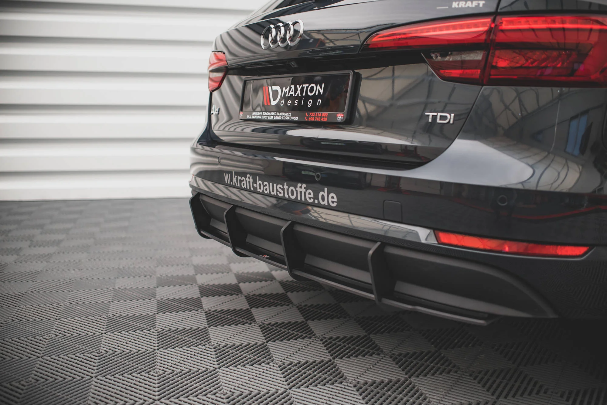 STREET PRO REAR DIFFUSER AUDI A4 B9 - Image 4