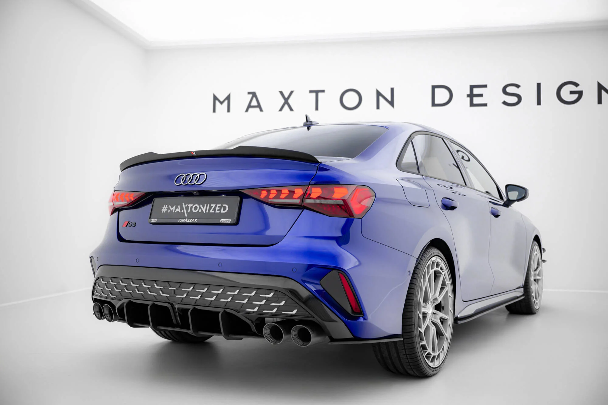 Street Pro Rear Diffuser Audi S3 Sedan 8Y Facelift - Image 5