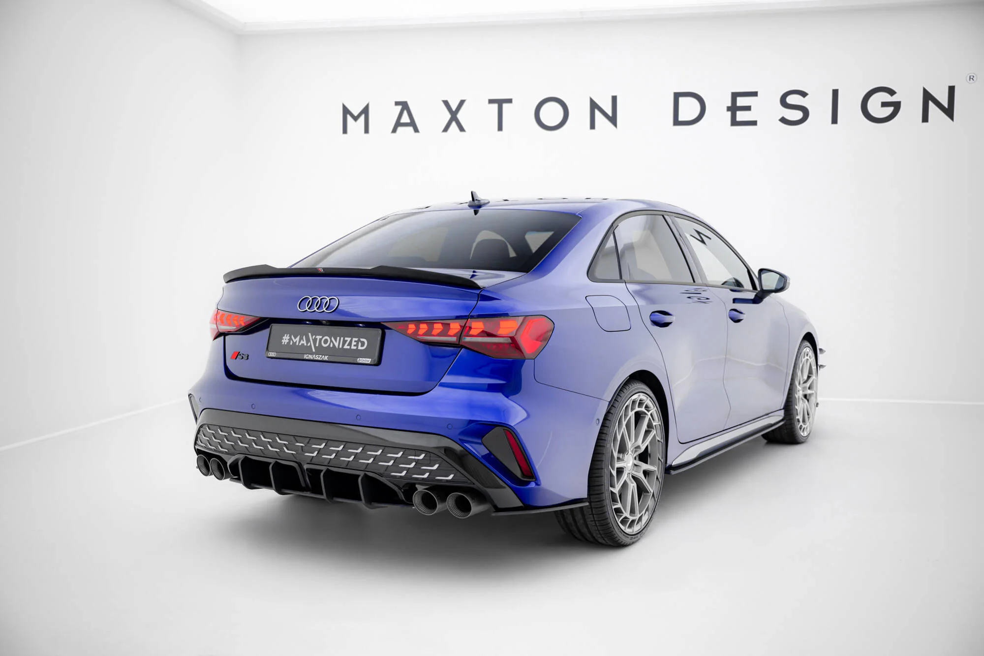 Street Pro Rear Diffuser Audi S3 Sedan 8Y Facelift - Image 6