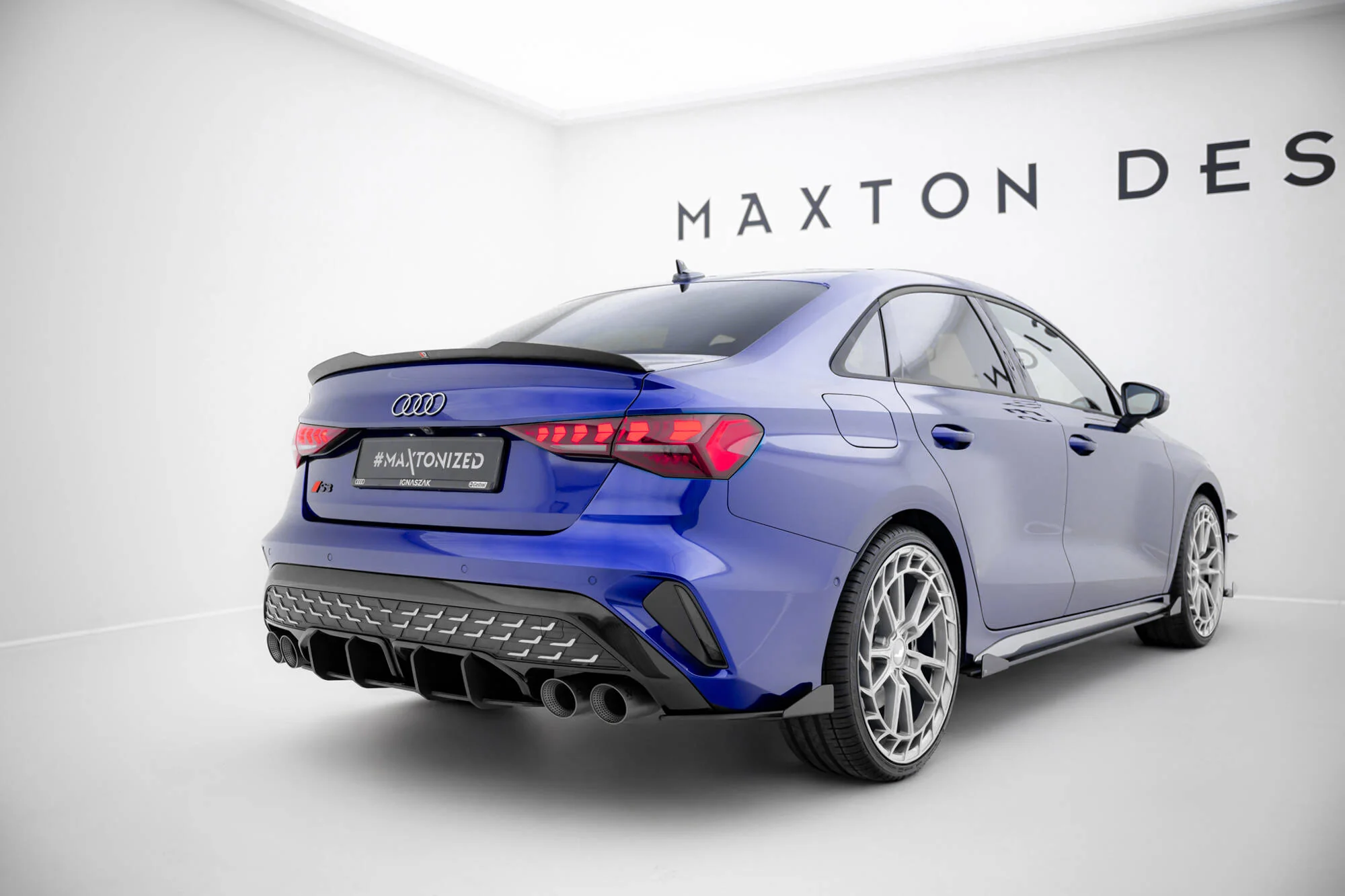 Street Pro Rear Diffuser Audi S3 Sedan 8Y Facelift - Image 7