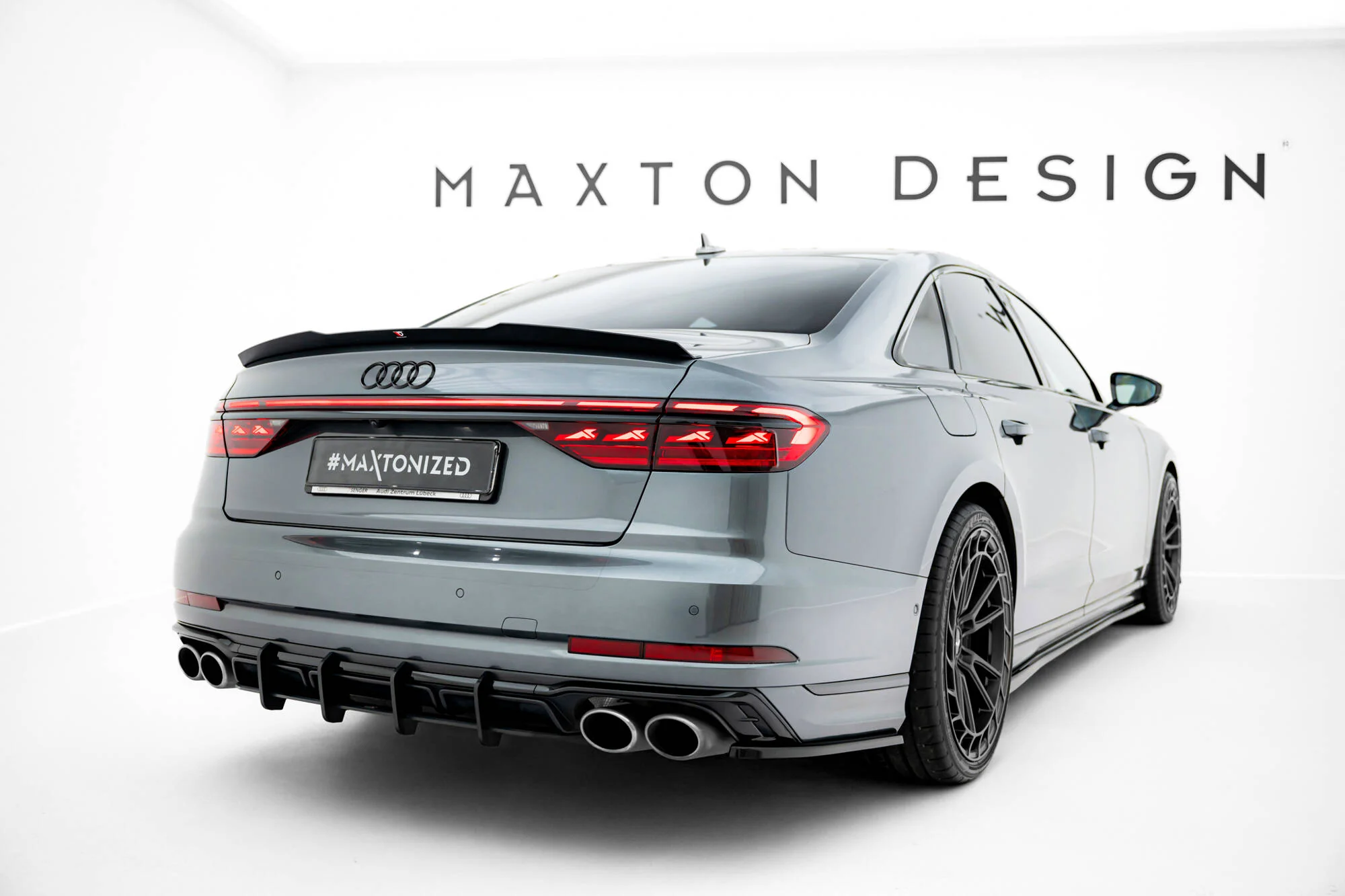 Street Pro Rear Diffuser Audi S8 D5 Facelift - Image 4