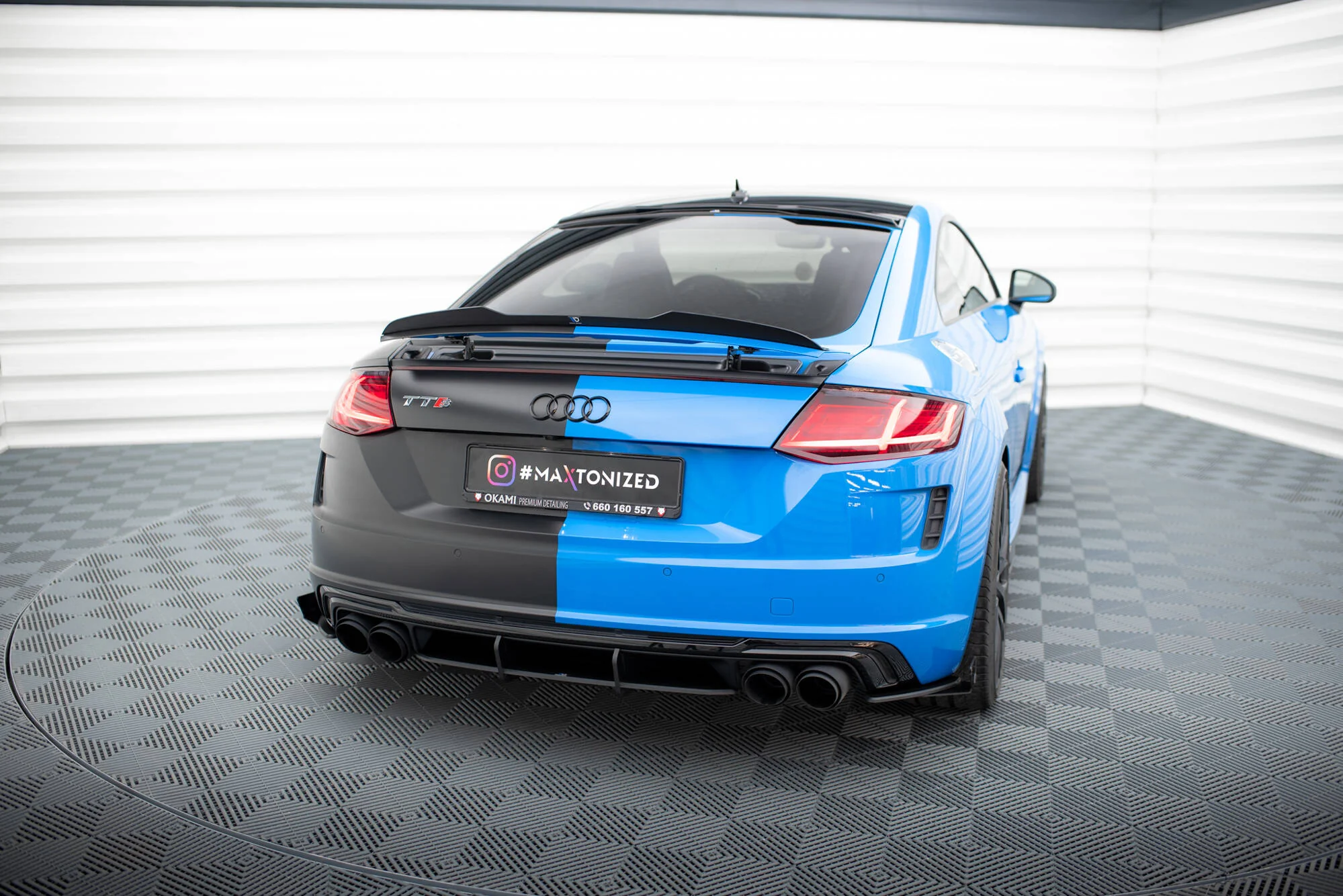 Street Pro Rear Diffuser Audi TT S 8S Facelift - Image 3