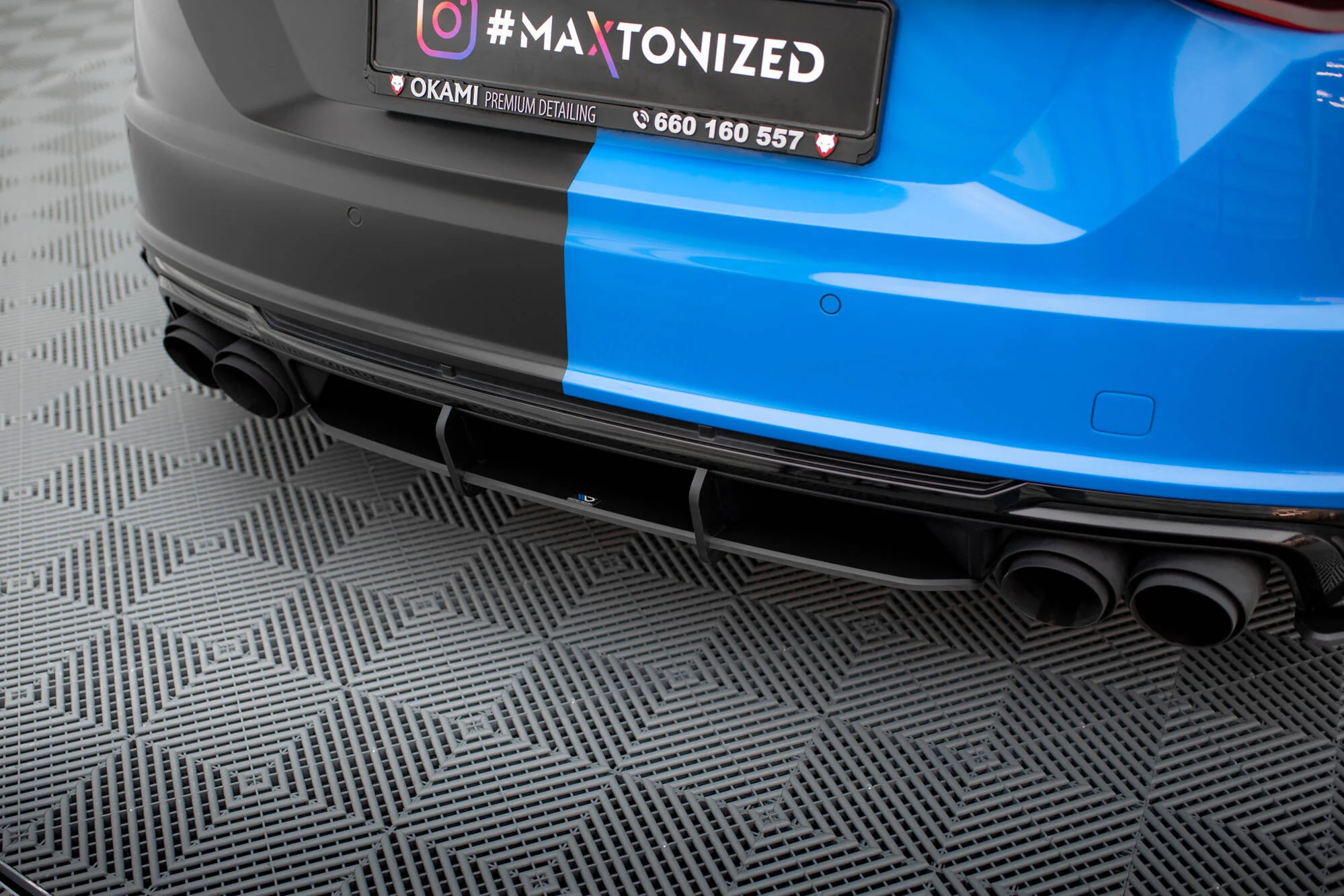 Street Pro Rear Diffuser Audi TT S 8S Facelift - Image 5
