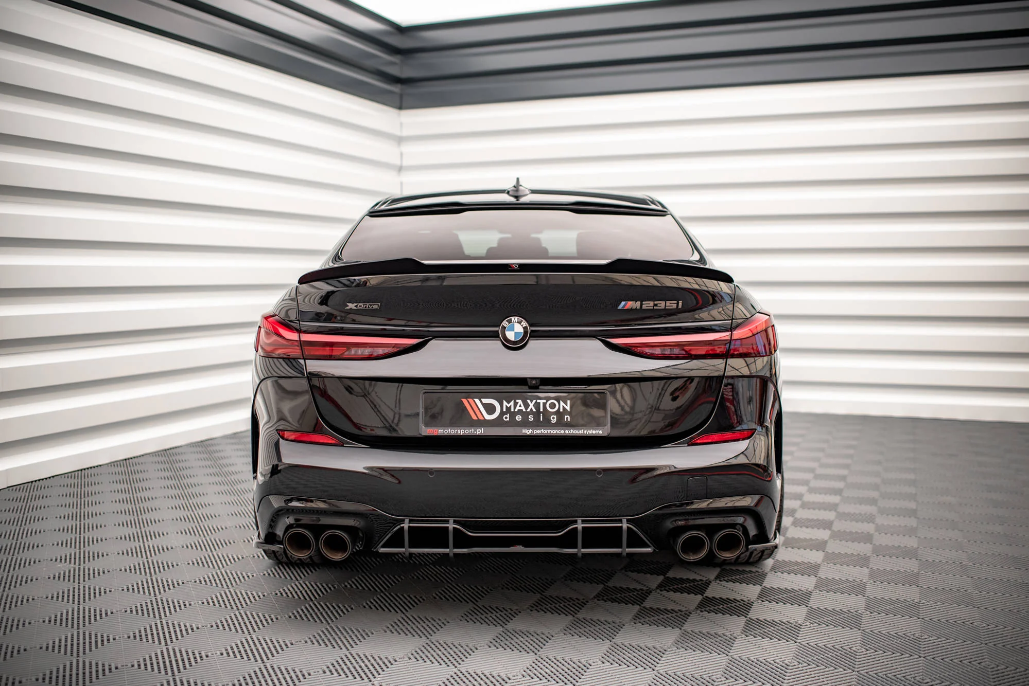 STREET PRO REAR DIFFUSER BMW M235I GRAN COUPE F44 - Image 2