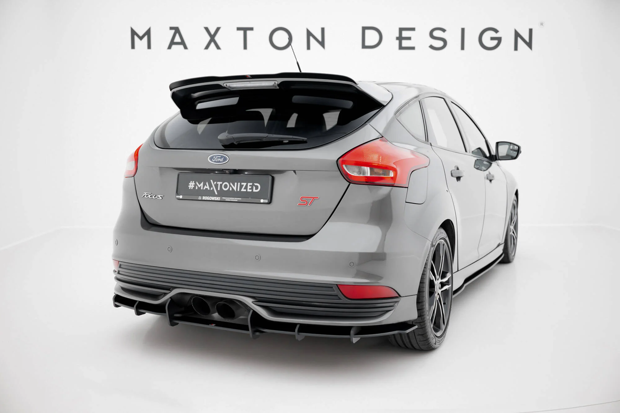 Street Pro Rear Diffuser Ford Focus ST Mk3 Facelift - Image 3