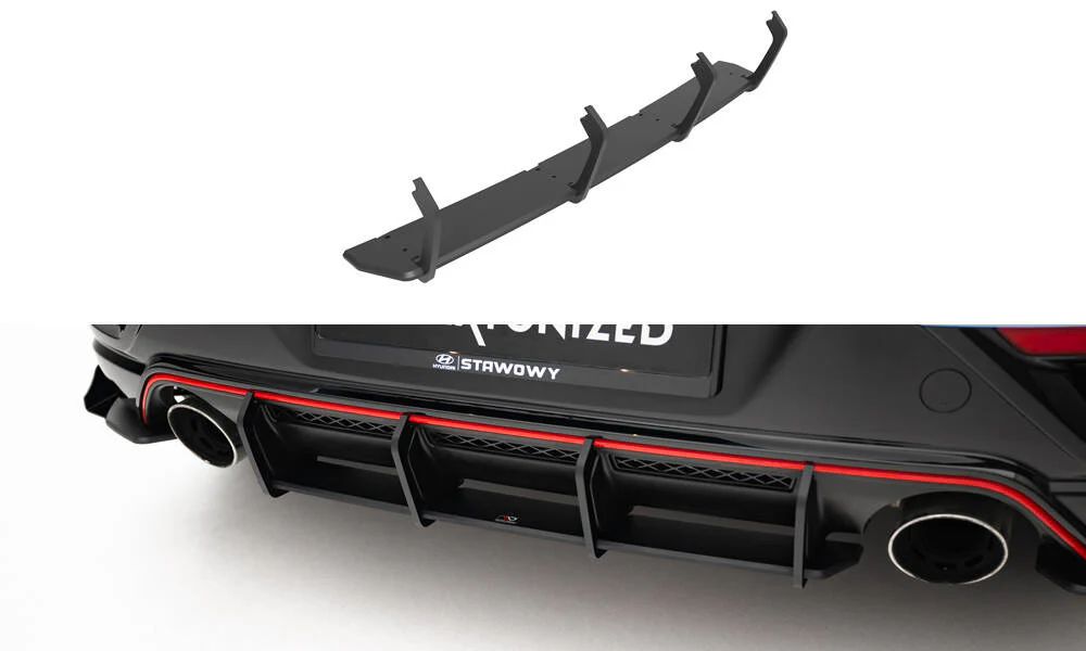 Street Pro Rear Diffuser Hyundai Veloster N Mk2