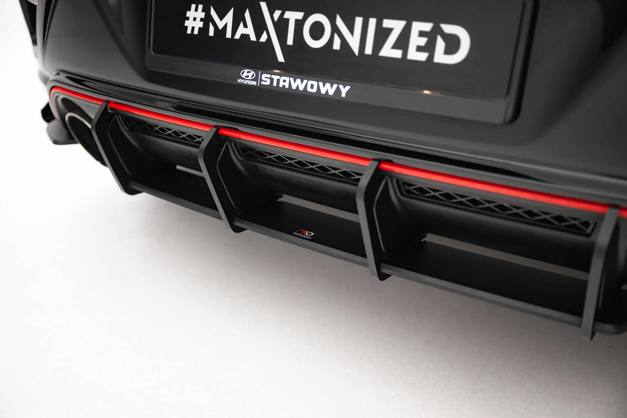 Street Pro Rear Diffuser Hyundai Veloster N Mk2 - Image 3