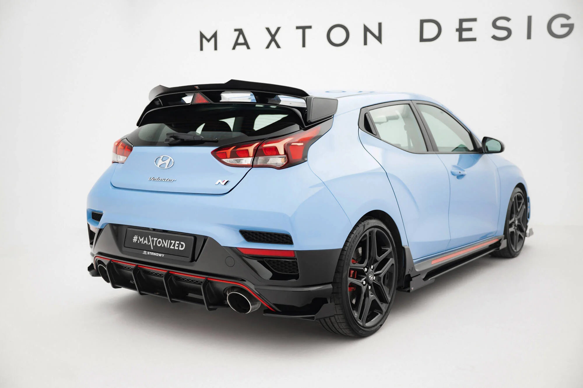 Street Pro Rear Diffuser Hyundai Veloster N Mk2 - Image 4