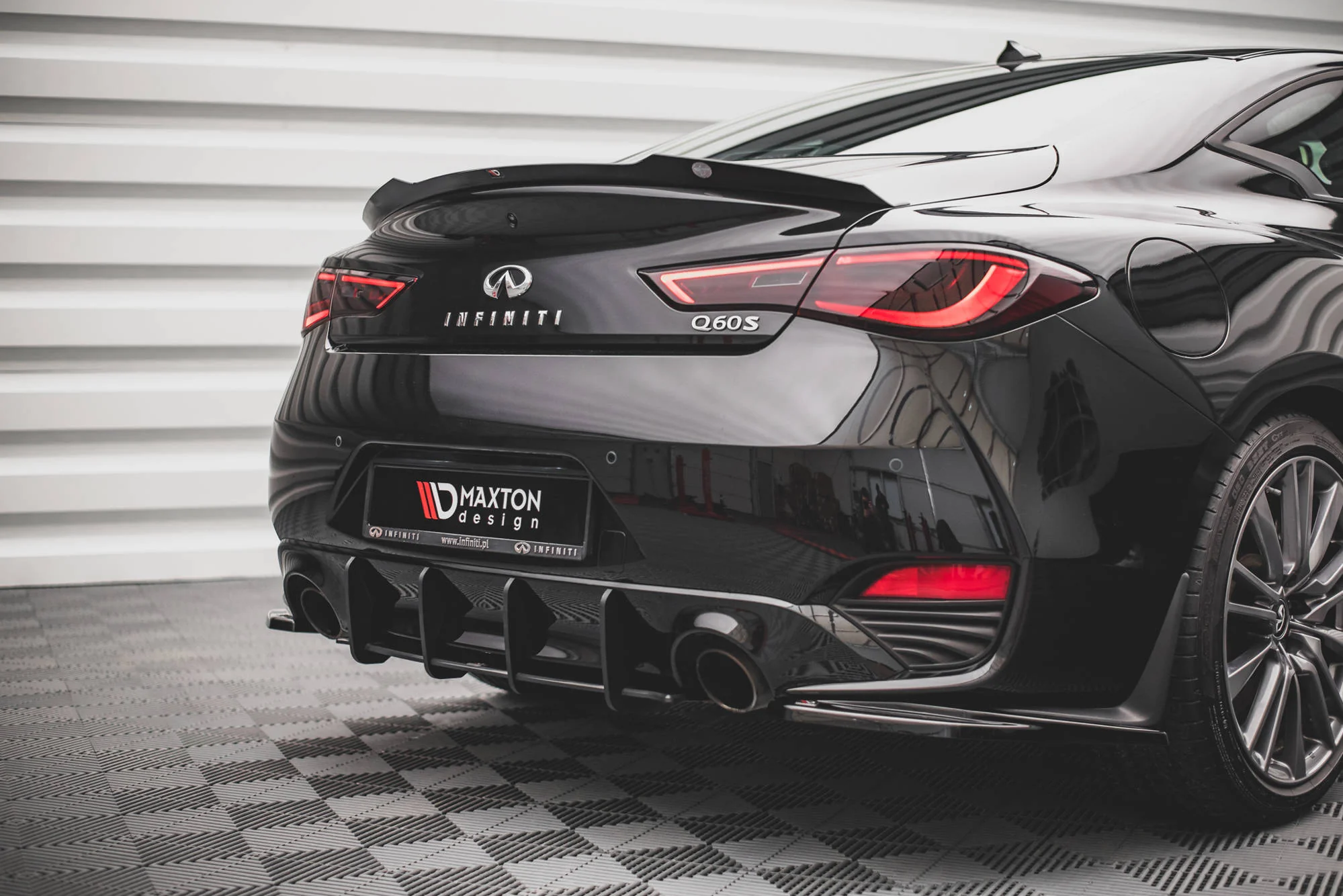 STREET PRO REAR DIFFUSER INFINITI Q60 S MK2 - Image 4