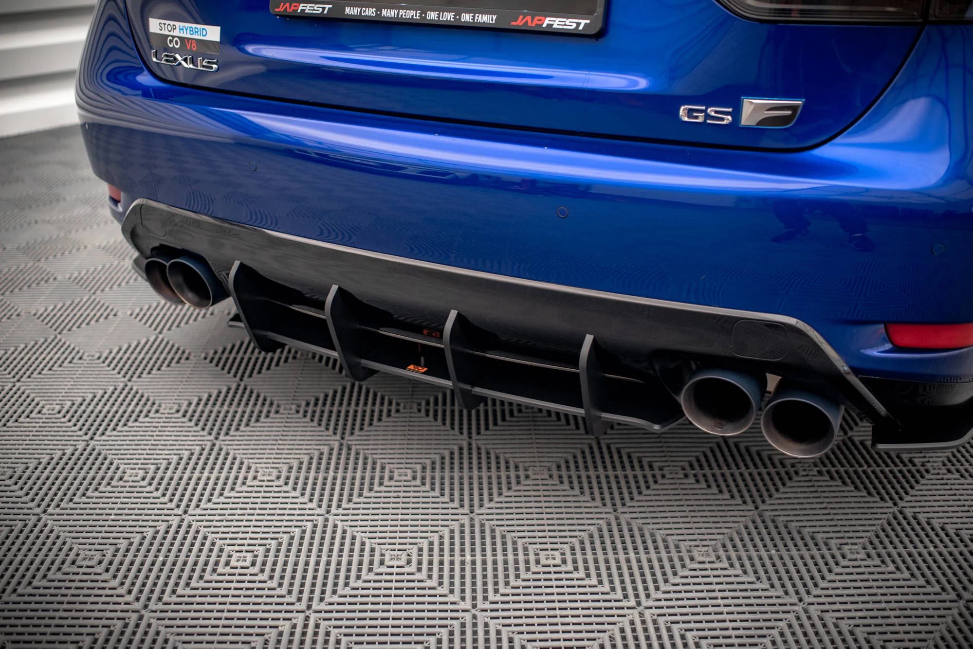 Street Pro Rear Diffuser Lexus GS F Mk4 Facelift - Image 2