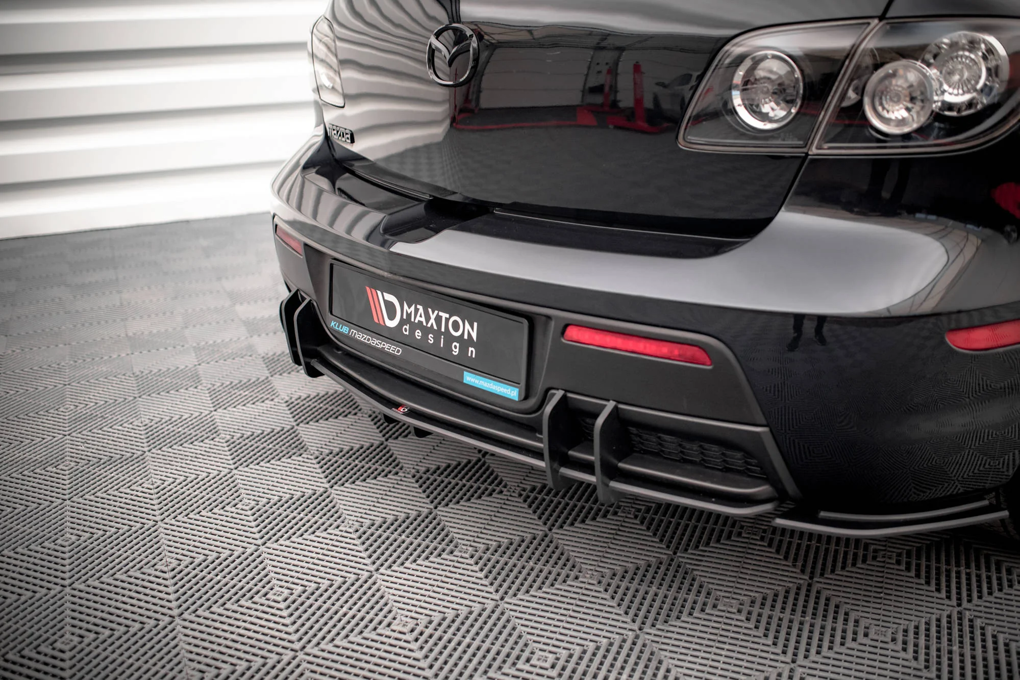 Street Pro Rear Diffuser Mazda 3 MPS Mk1 US-Spec Version - Image 4