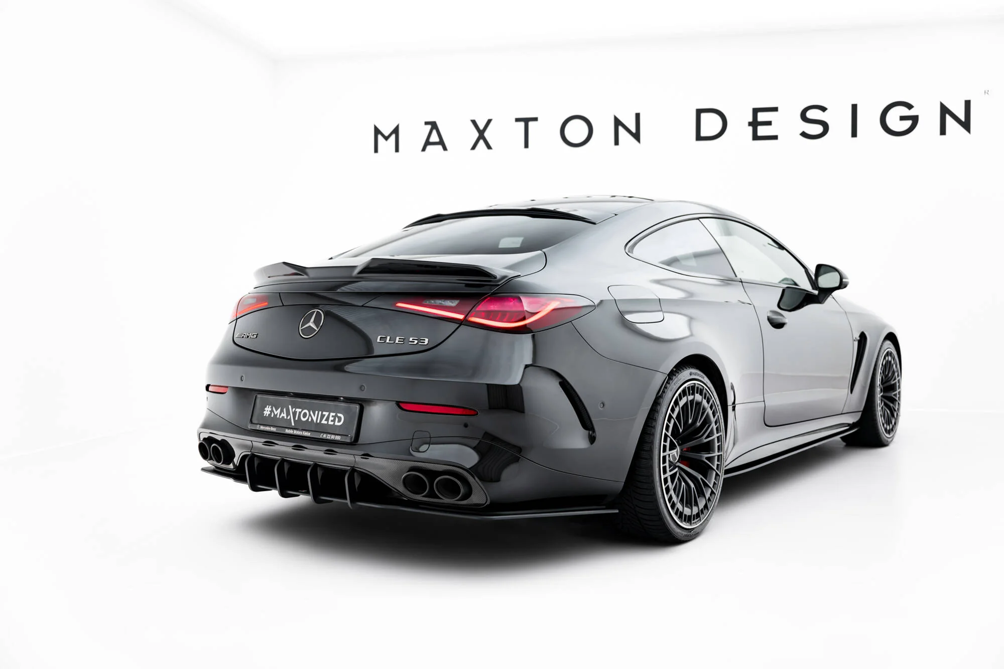 Street Pro Rear Diffuser Mercedes-AMG CLE 53 C236 - Image 3