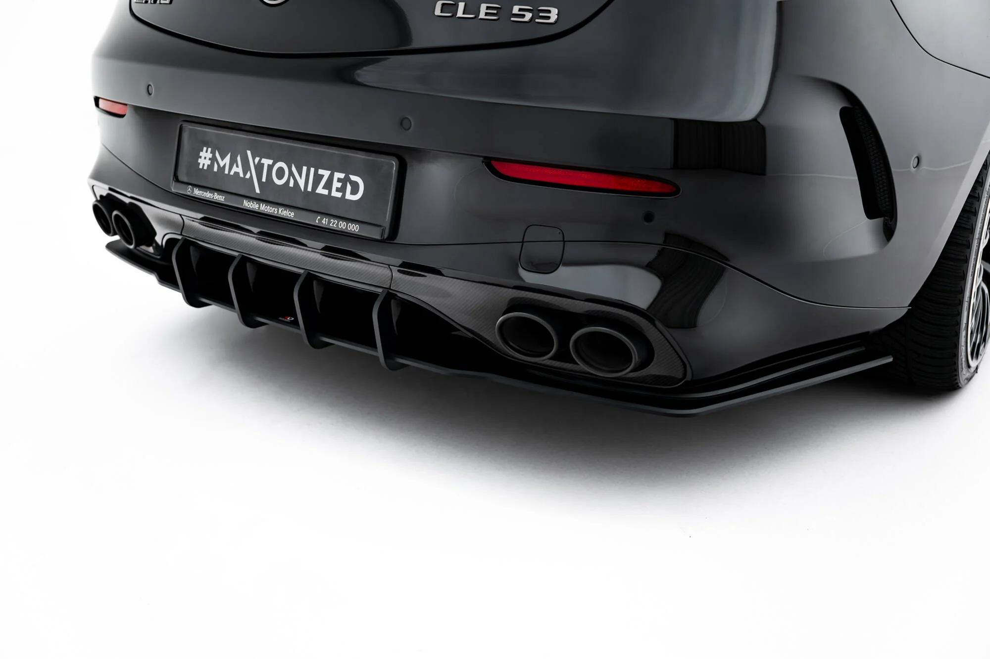 Street Pro Rear Diffuser Mercedes-AMG CLE 53 C236 - Image 4