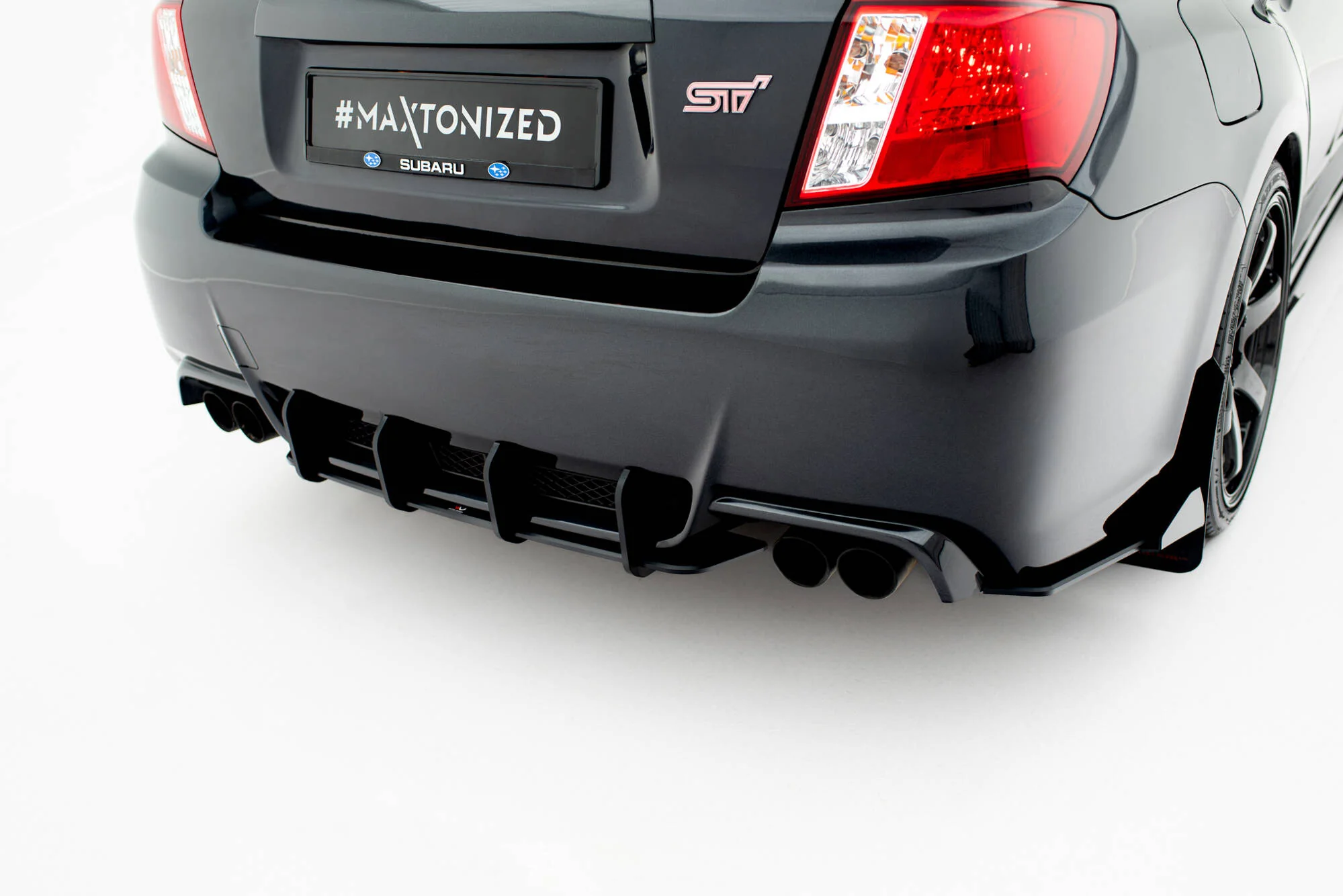 Street Pro Rear Diffuser Subaru Impreza WRX STI Mk3 Facelift - Image 3