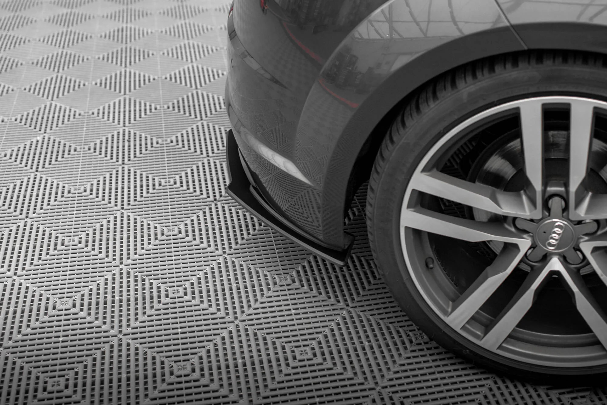 Street Pro Rear Side Splitters Audi TT S-Line 8S - Image 4