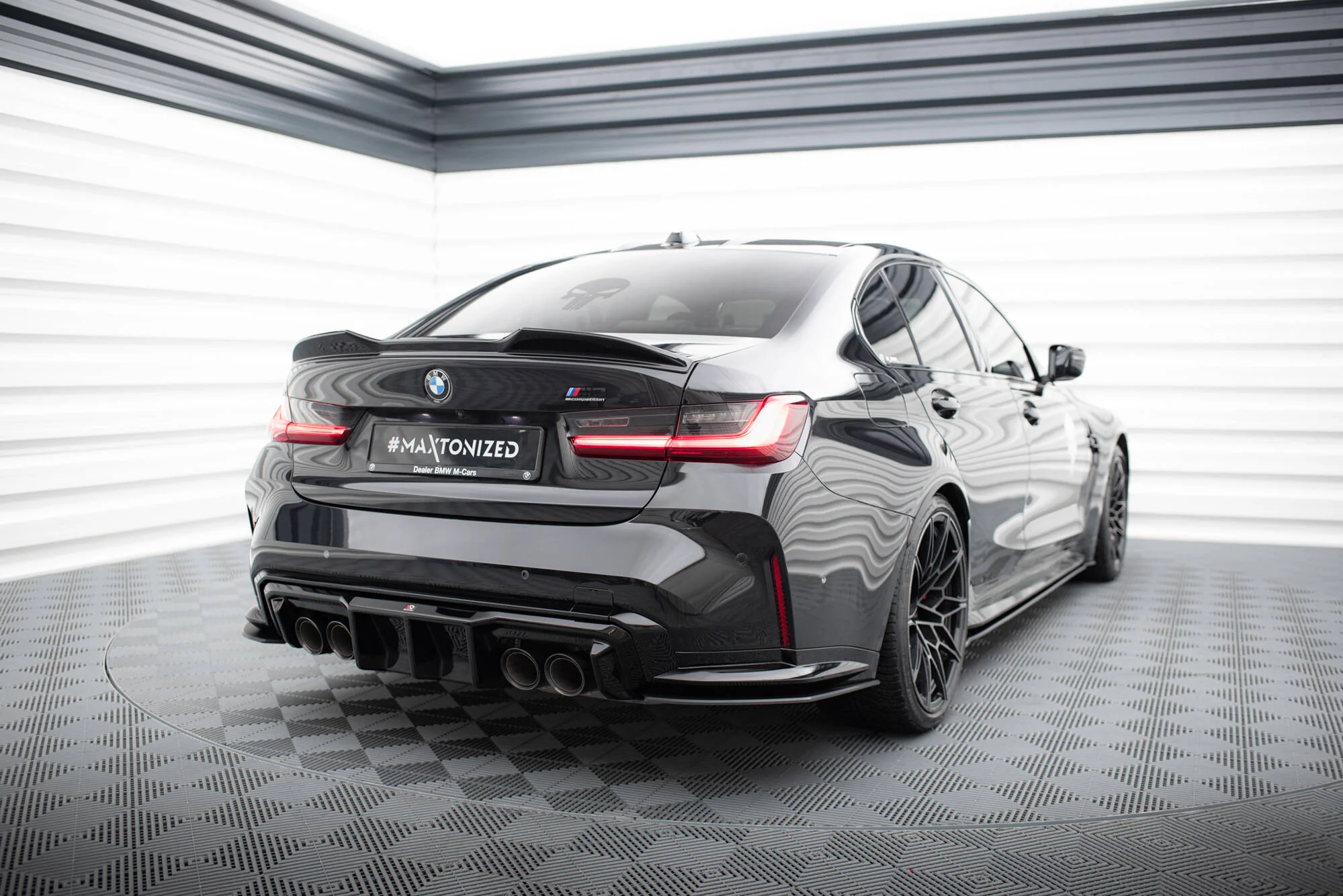Street Pro Rear Side Splitters V.2 BMW M3 G80 - Image 2