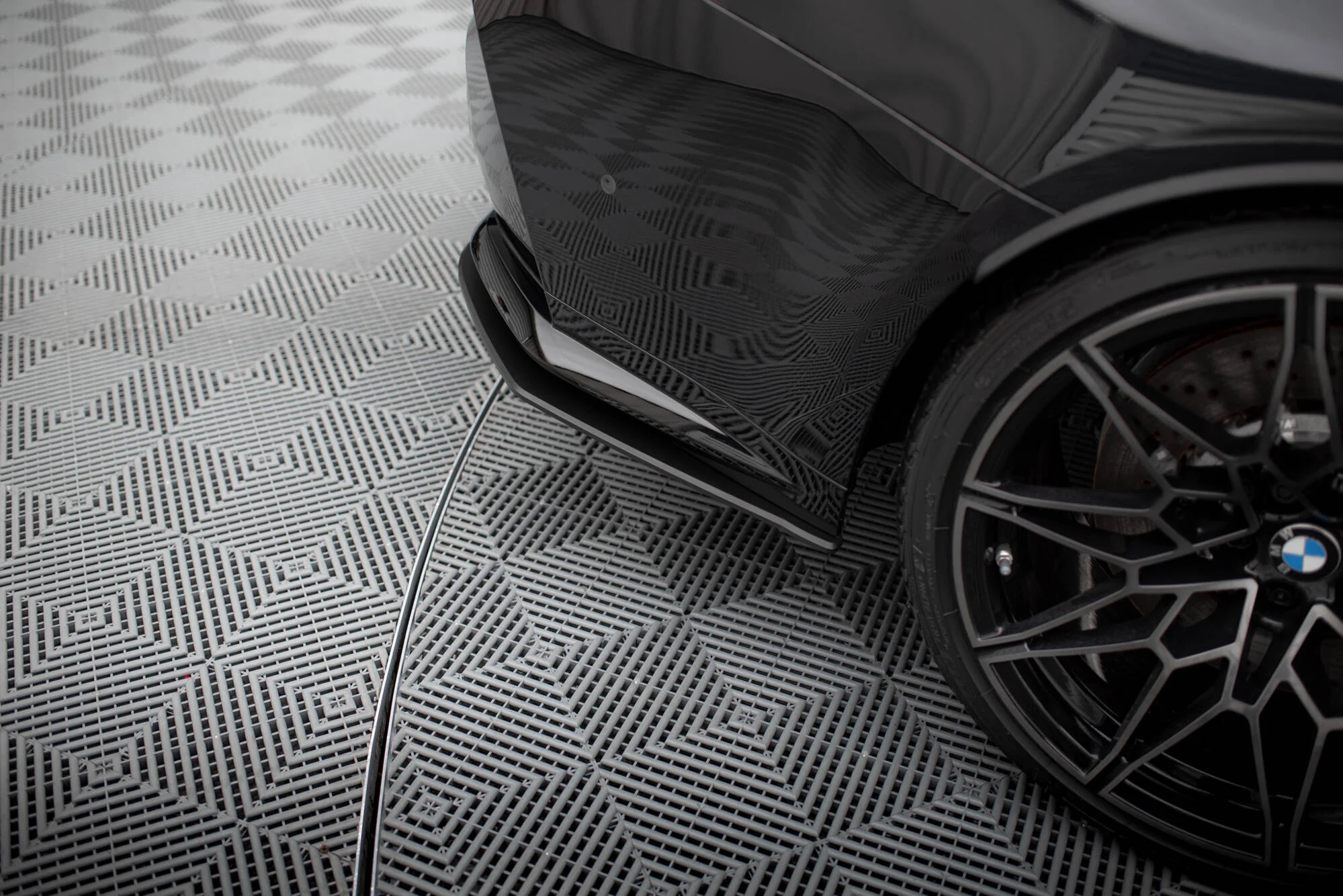 Street Pro Rear Side Splitters V.2 BMW M3 G80 - Image 3