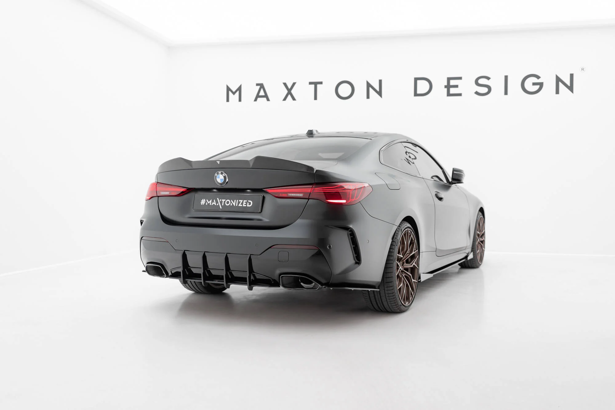 Street Pro Rear Side Splitters BMW M440i G22 / G23 / G22 Facelift / G23 Facelift - Image 3