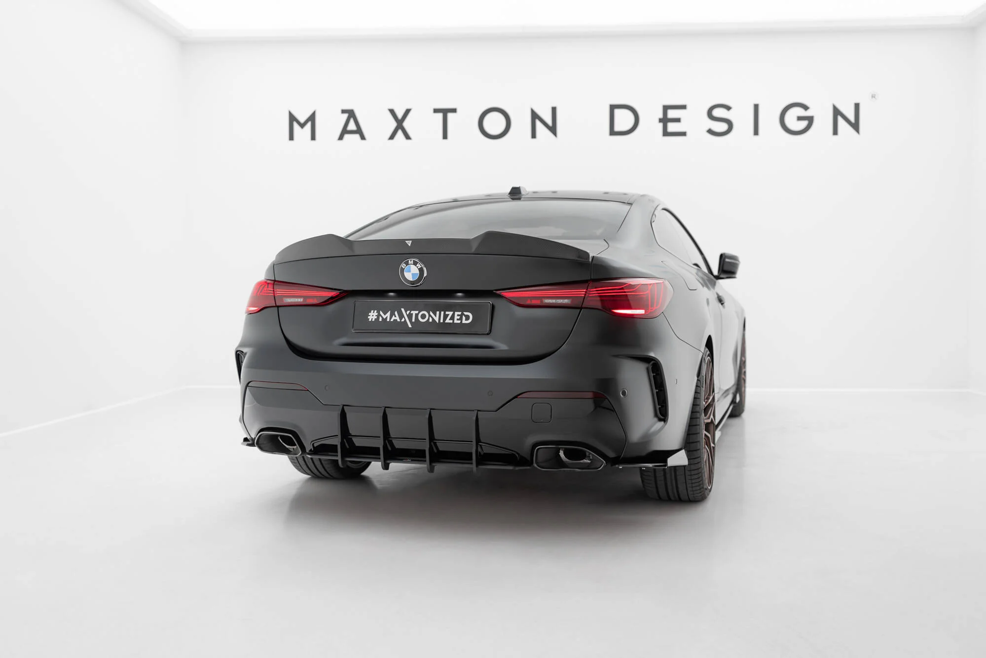 Street Pro Rear Side Splitters + Flaps BMW M440i G22 / G23 / G22 Facelift / G23 Facelift - Image 3