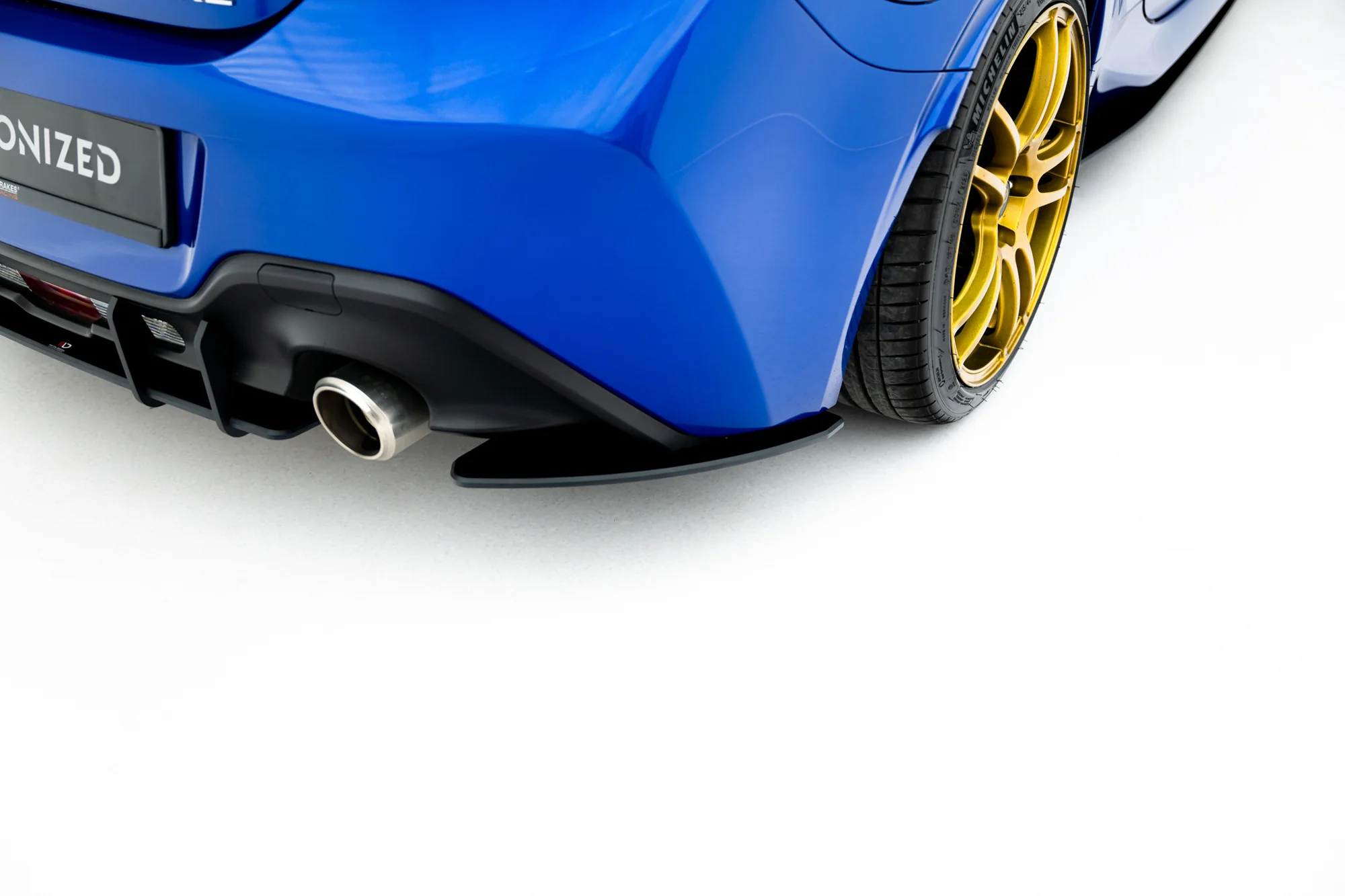 Street Pro Rear Side Splitters V.1 Subaru BRZ Mk2 / Toyota GR86 Mk1