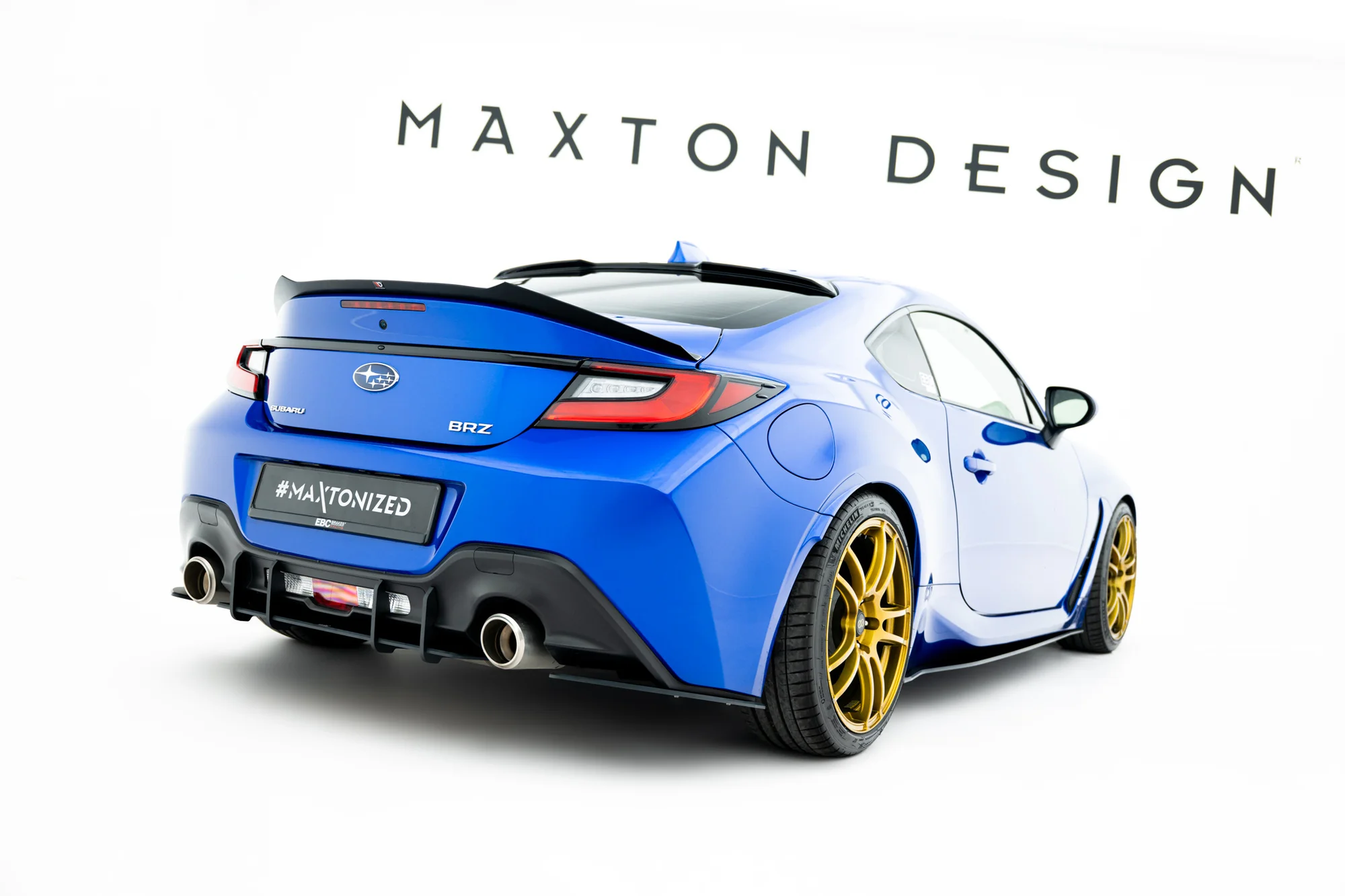 Street Pro Rear Side Splitters V.1 Subaru BRZ Mk2 / Toyota GR86 Mk1 - Image 2