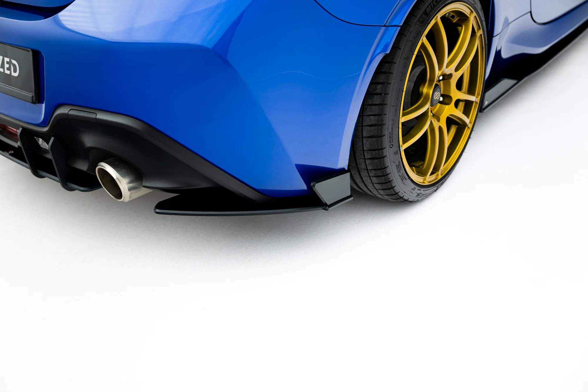 Street Pro Rear Side Splitters V.2 Subaru BRZ Mk2 / Toyota GR86 Mk1