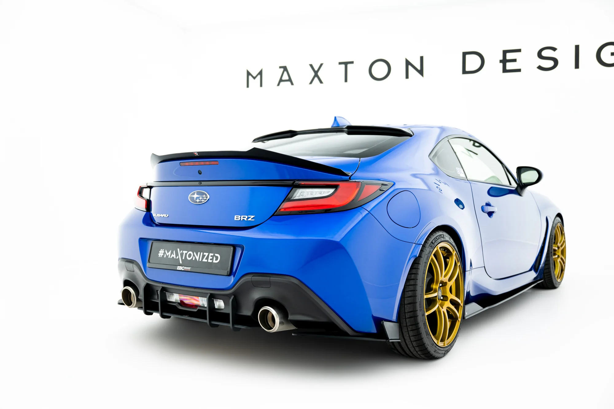 Street Pro Rear Side Splitters V.2 Subaru BRZ Mk2 / Toyota GR86 Mk1 - Image 3