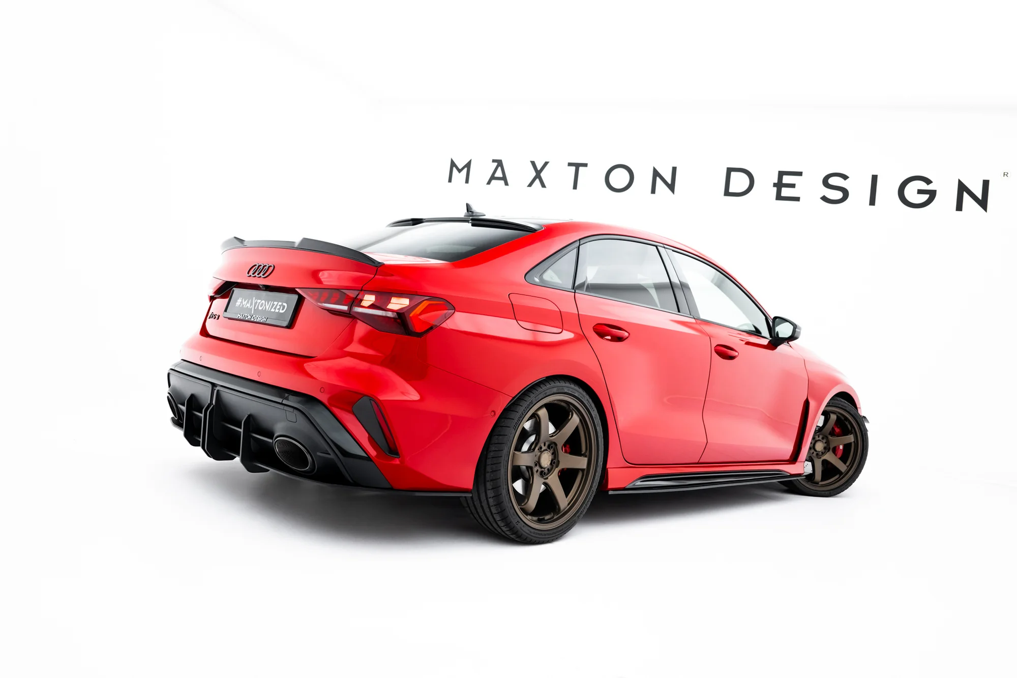 Street Pro Side Skirts Diffusers Audi RS3 Sedan 8Y Facelift - Image 3