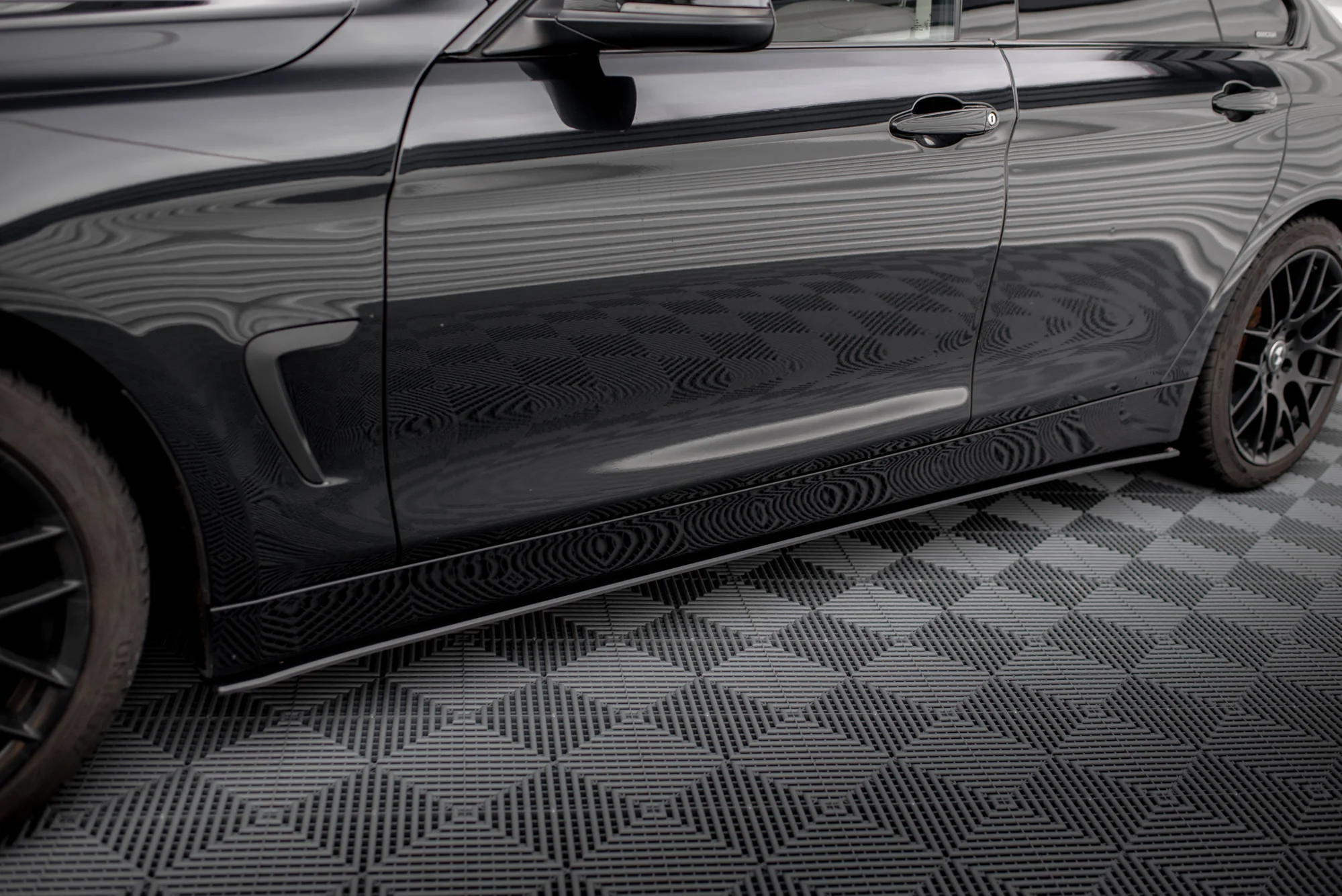 STREET PRO SIDE SKIRTS DIFFUSERS BMW 4 GRAN COUPE F36 - Image 3