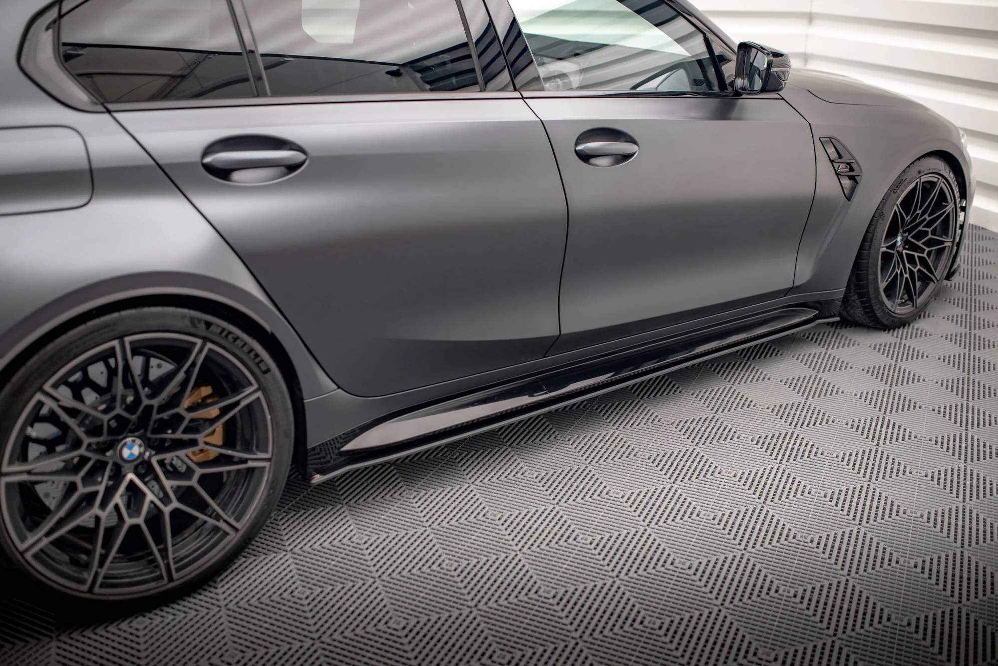 STREET PRO SIDE SKIRTS DIFFUSERS BMW M3 G80 - Image 3