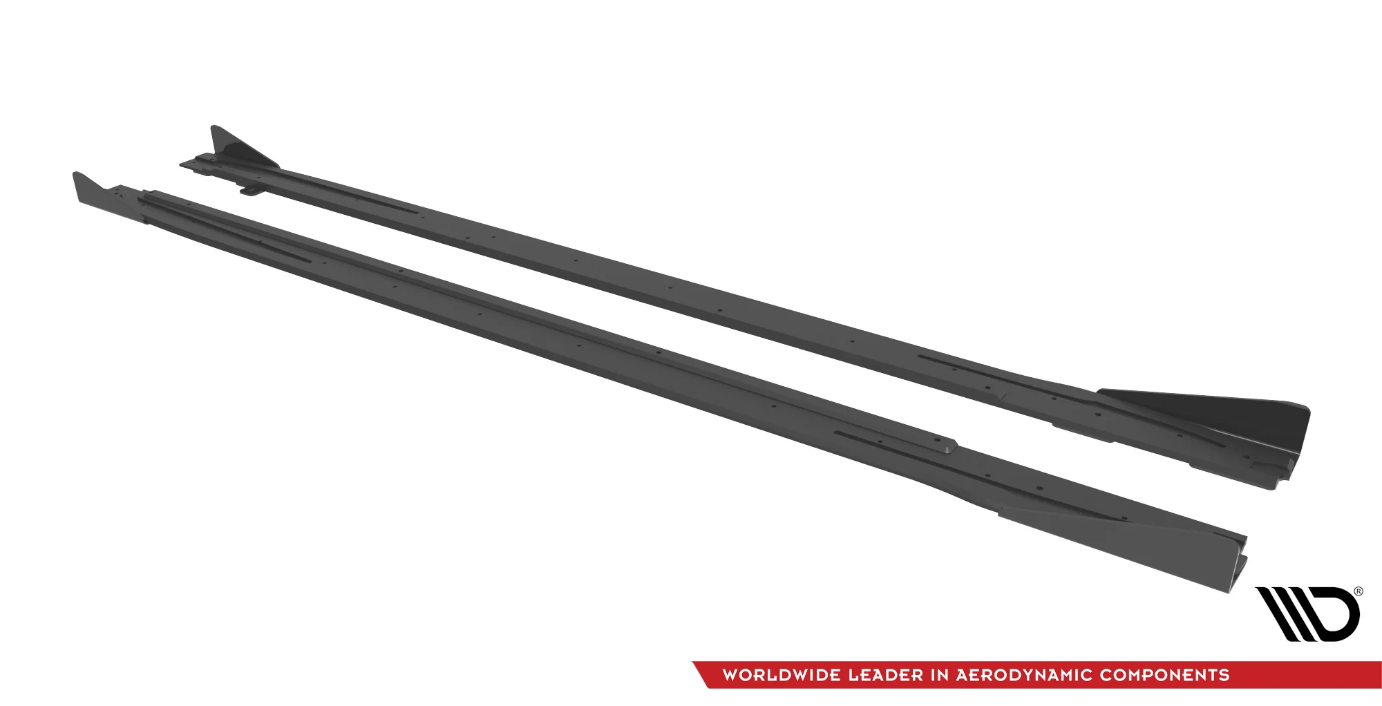 STREET PRO SIDE SKIRTS DIFFUSERS + FLAPS AUDI S3 / A3 S-LINE 8Y - Image 6