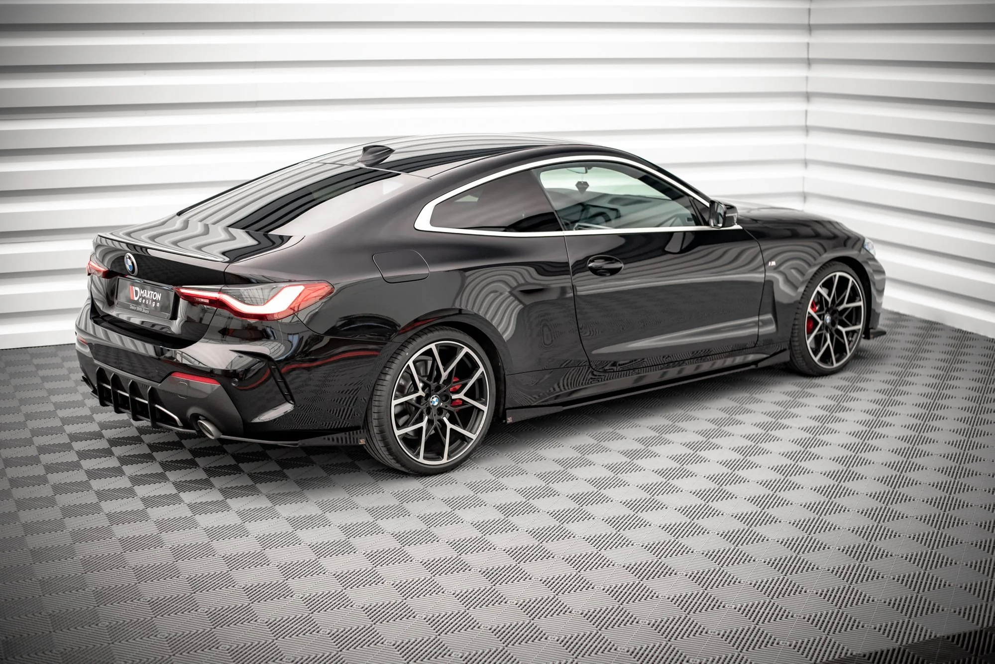 STREET PRO SIDE SKIRTS DIFFUSERS + FLAPS BM 4 M-PACK G22 - Image 3