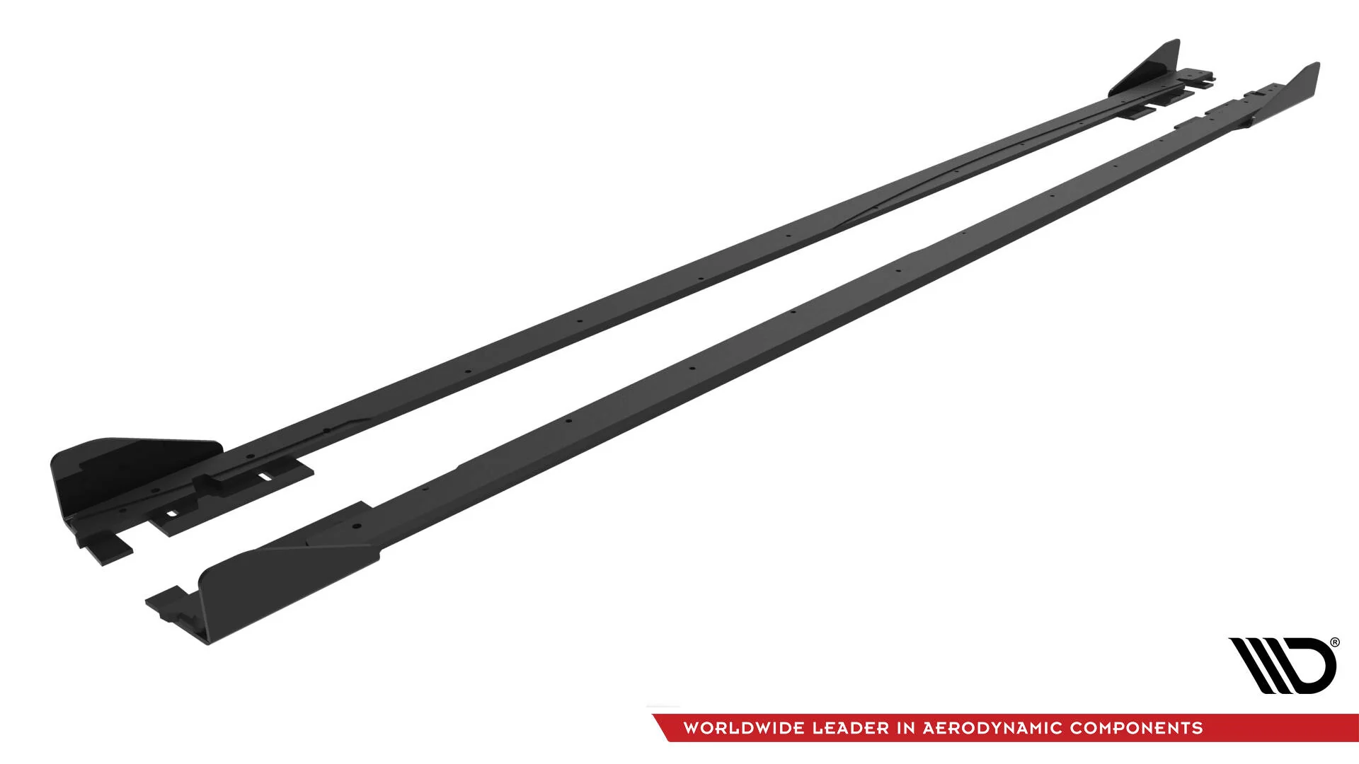 STREET PRO SIDE SKIRTS DIFFUSERS + FLAPS VOLKSWAGEN JETTA GLI MK7 - Image 8